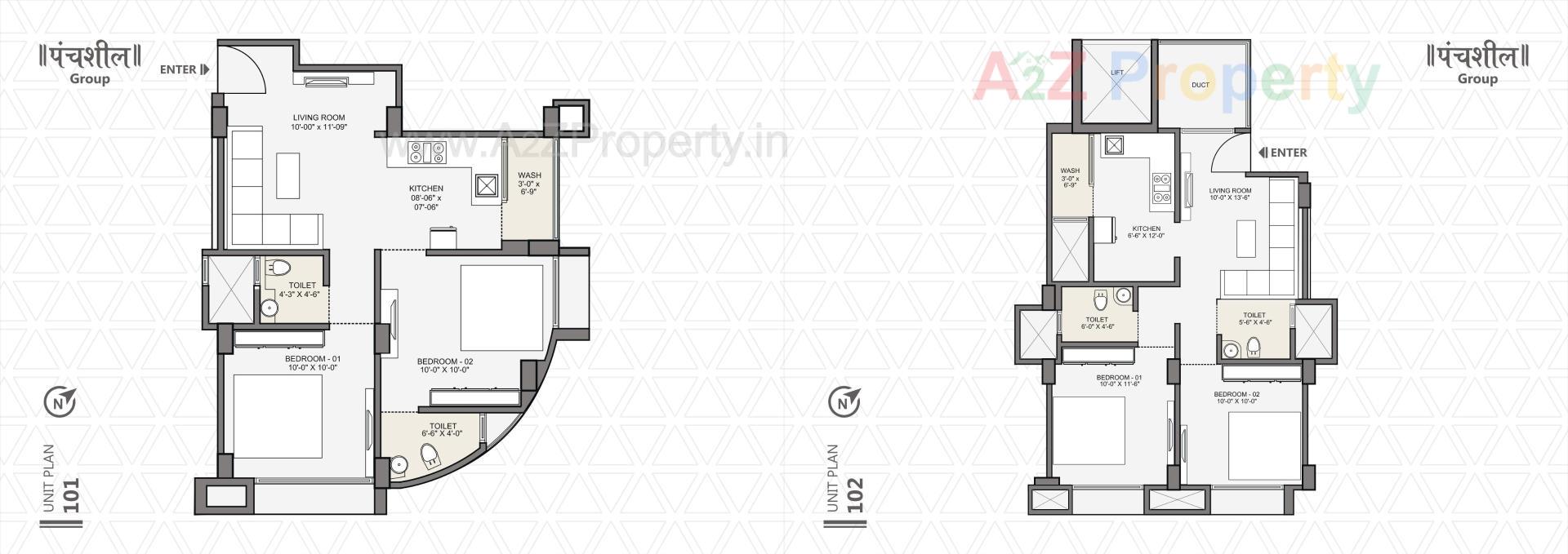 Layout of real estate project Mohan Morari located at Vasna, Ahmedabad, Gujarat