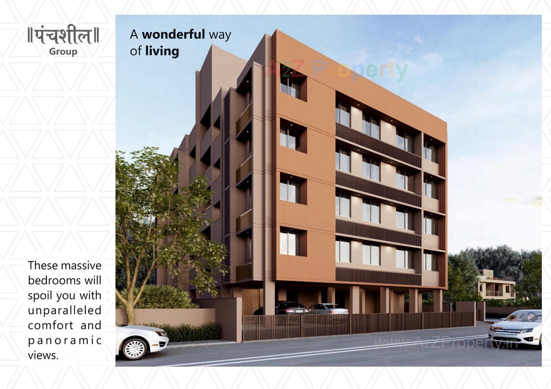 3D Elevation of real estate project Mohan Morari located at Vasna, Ahmedabad, Gujarat