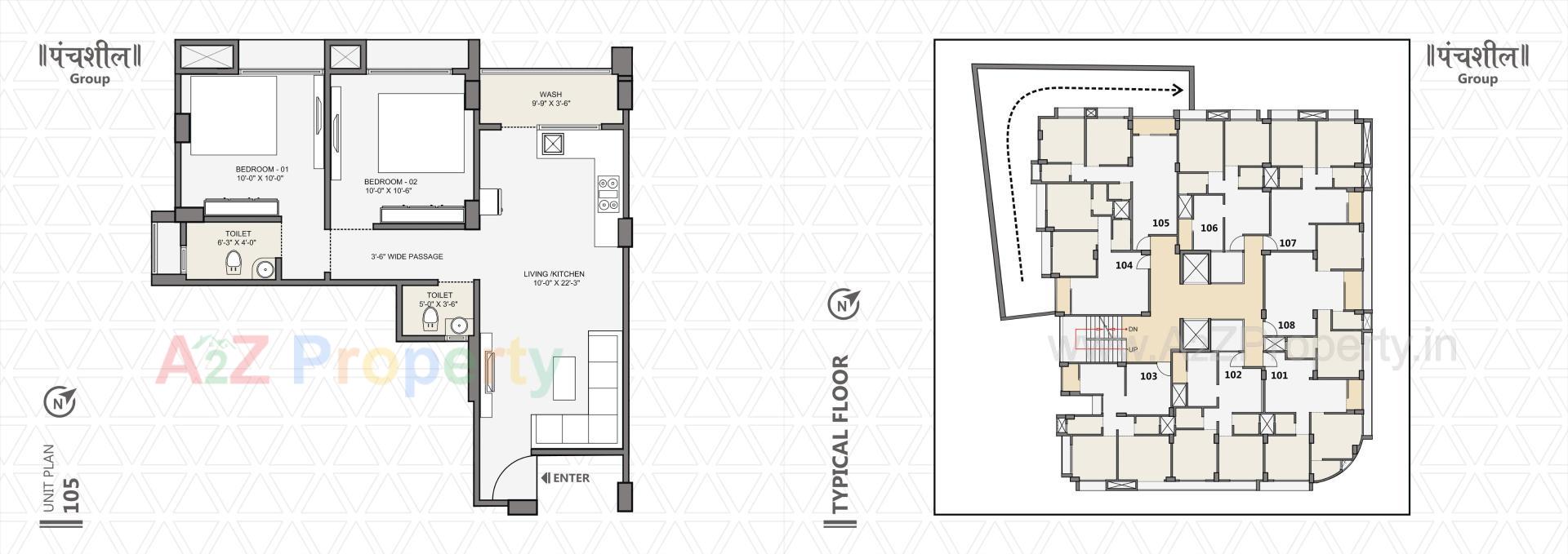 Layout of real estate project Mohan Morari located at Vasna, Ahmedabad, Gujarat
