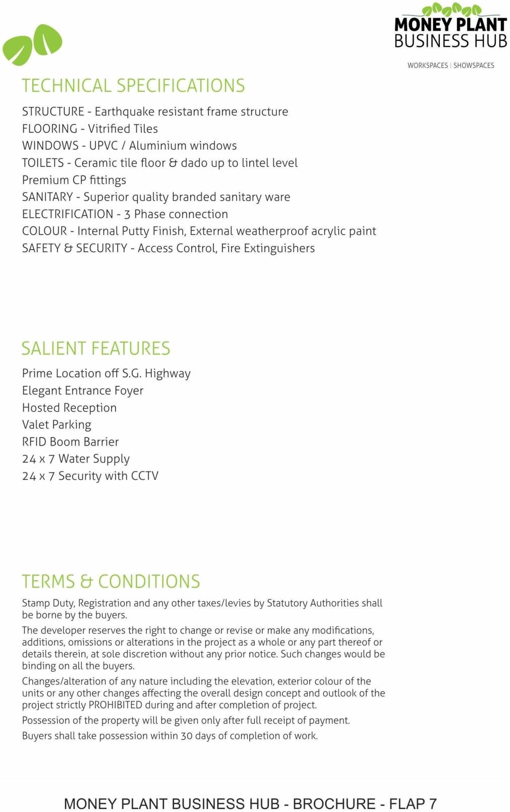  of real estate project Money Plant Business Hub located at Gota, Ahmedabad, Gujarat