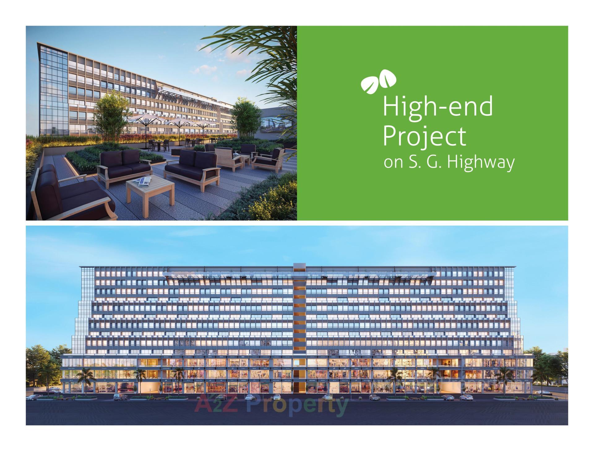 3D Elevation of real estate project Money Plant High Street located at Ahmedabad, Ahmedabad, Gujarat