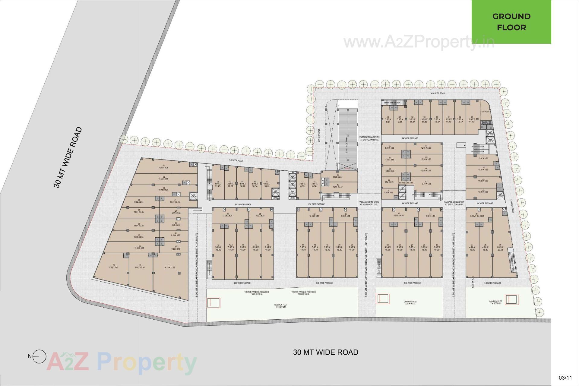 Layout of real estate project Money Plant Junction located at Ahmedabad, Ahmedabad, Gujarat