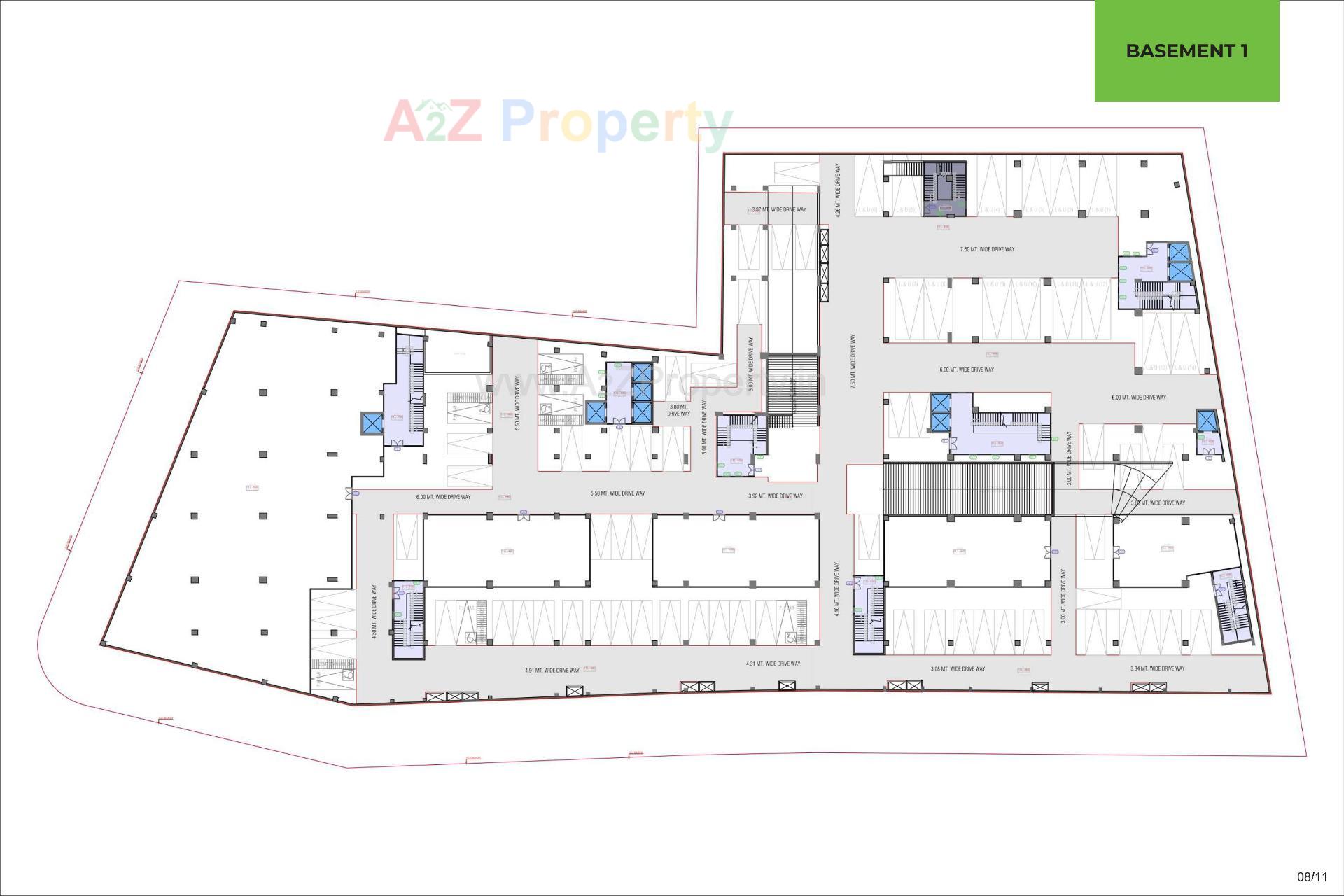 Layout of real estate project Money Plant Junction located at Ahmedabad, Ahmedabad, Gujarat