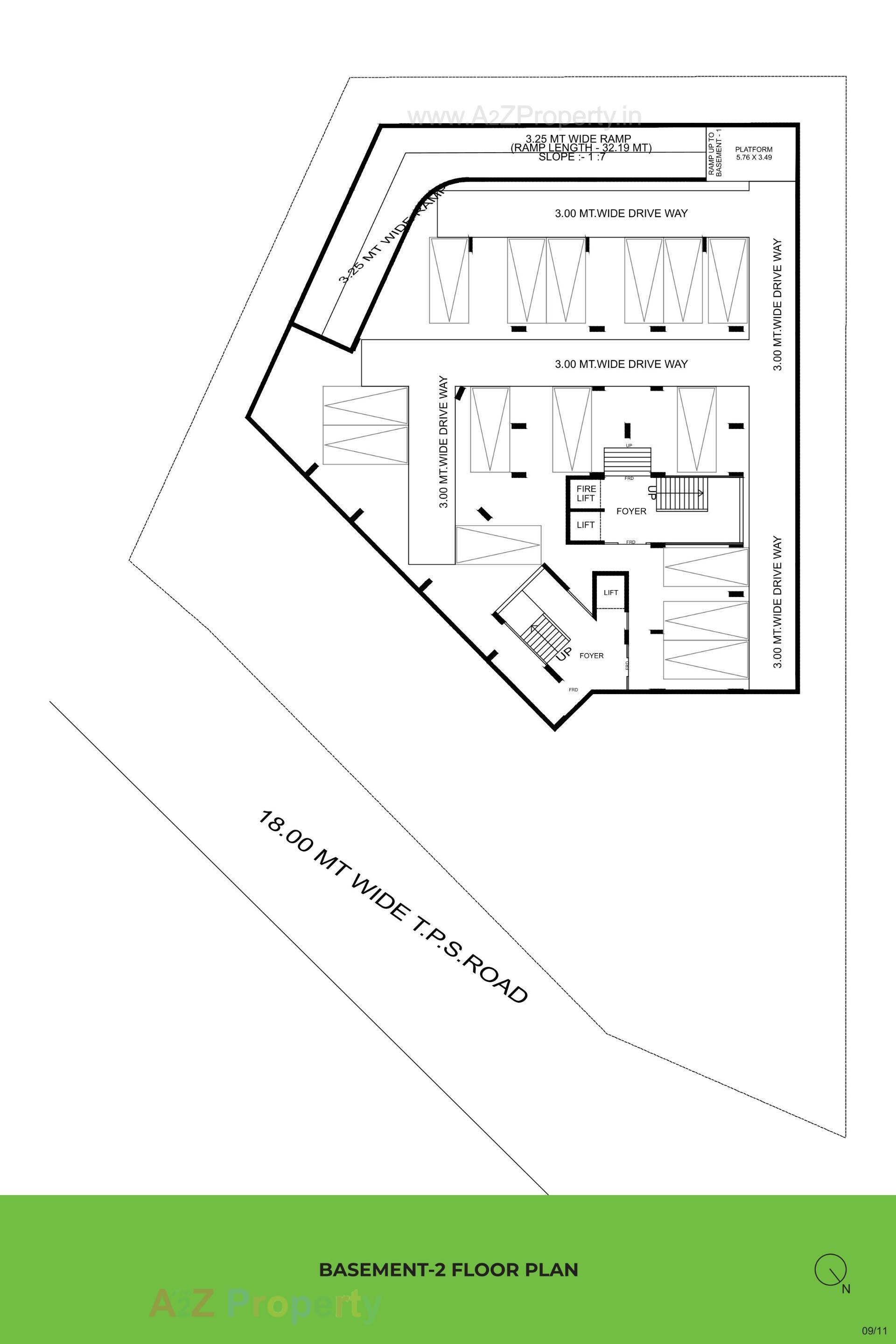 Layout of real estate project Money Plant Residency located at Vadaj, Ahmedabad, Gujarat