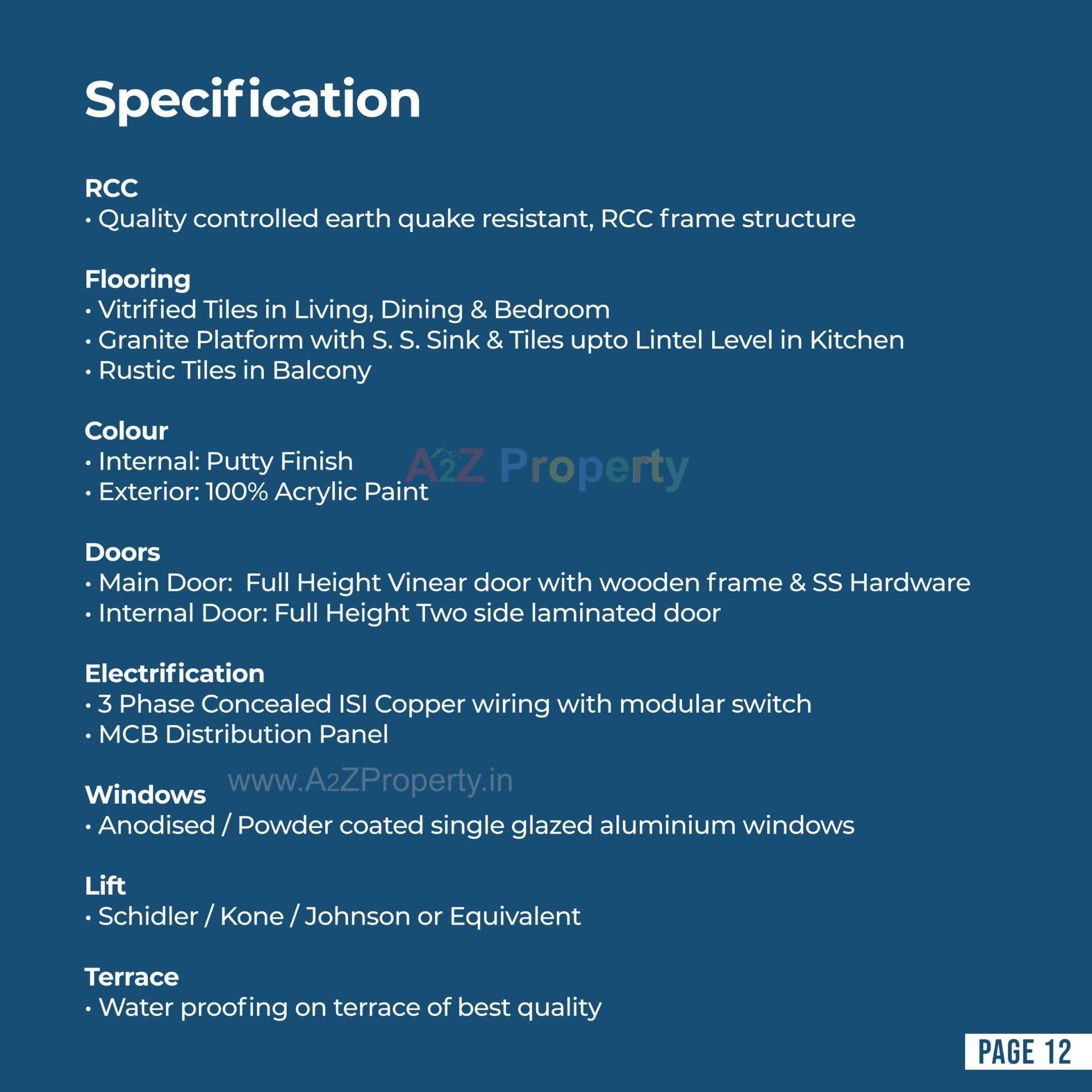  of real estate project Morena Apartment located at Chhadavad, Ahmedabad, Gujarat