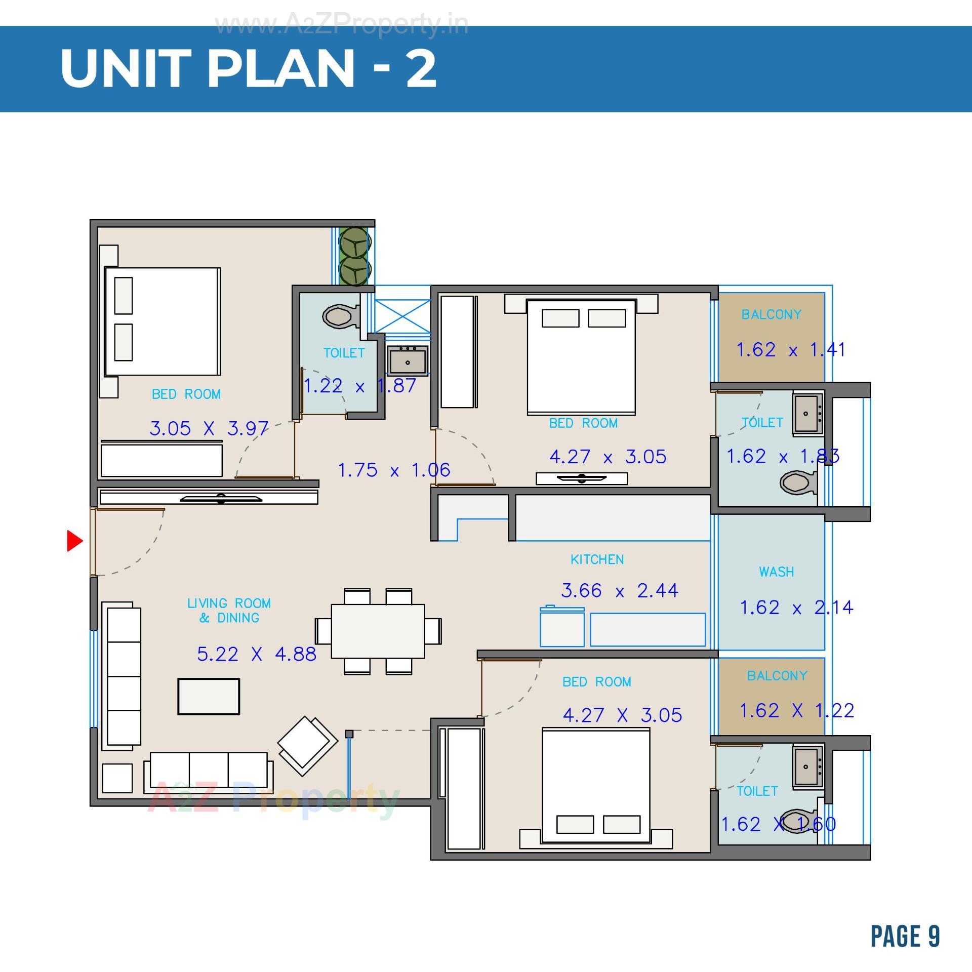 Layout of real estate project Morena Apartment located at Chhadavad, Ahmedabad, Gujarat