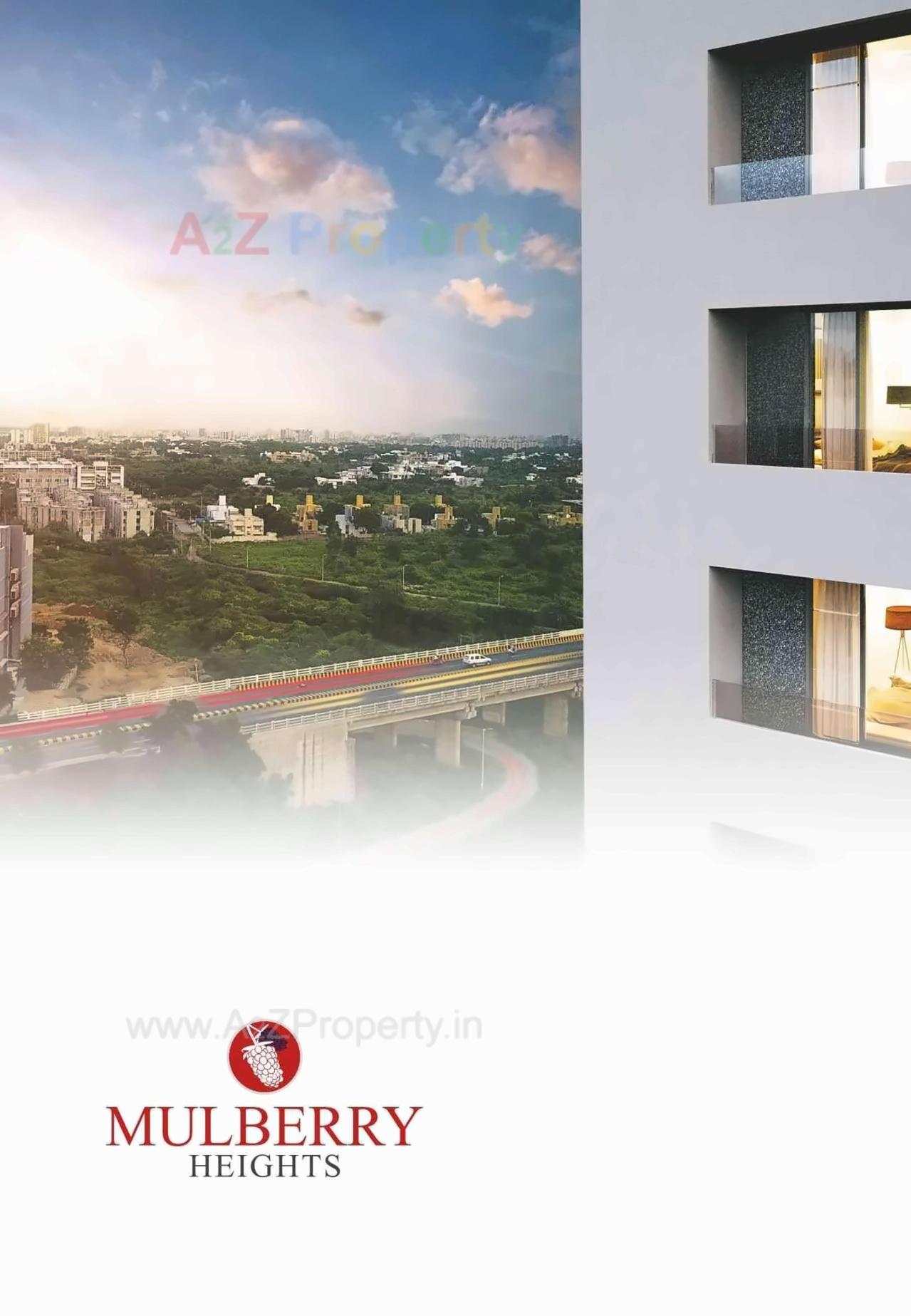 3D Elevation of real estate project Mulberry Heights located at Shilaj, Ahmedabad, Gujarat