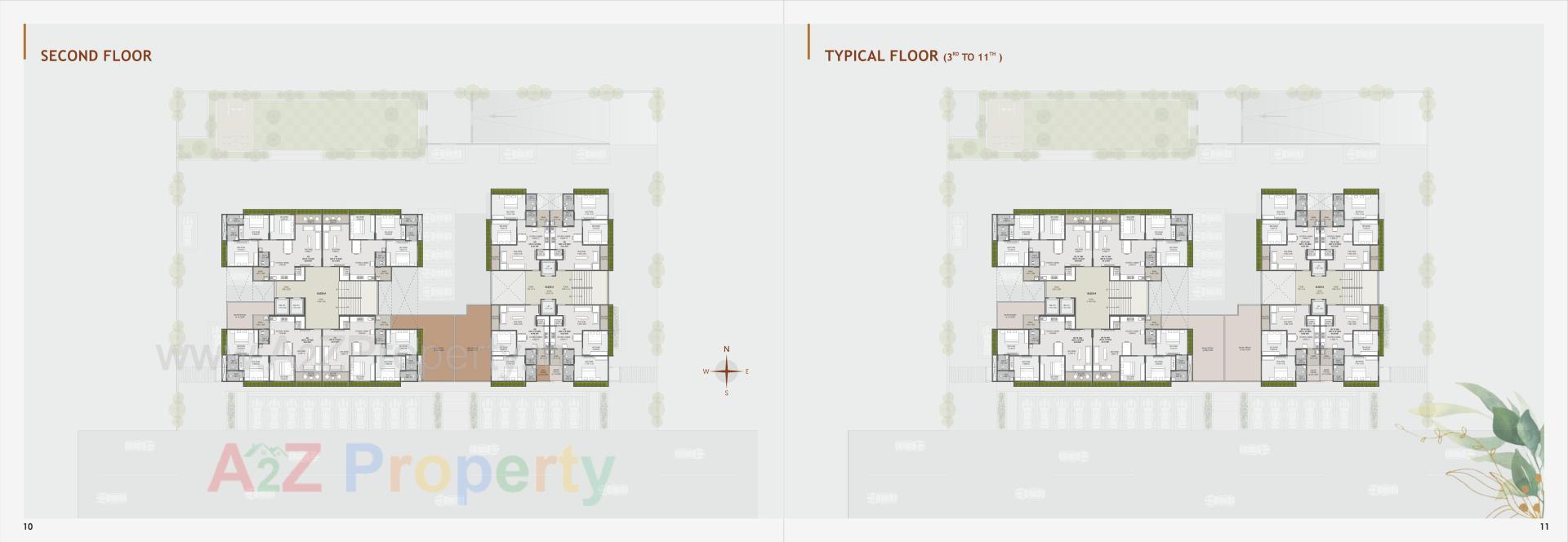 Layout of real estate project Muni Sankalp located at Vastral, Ahmedabad, Gujarat