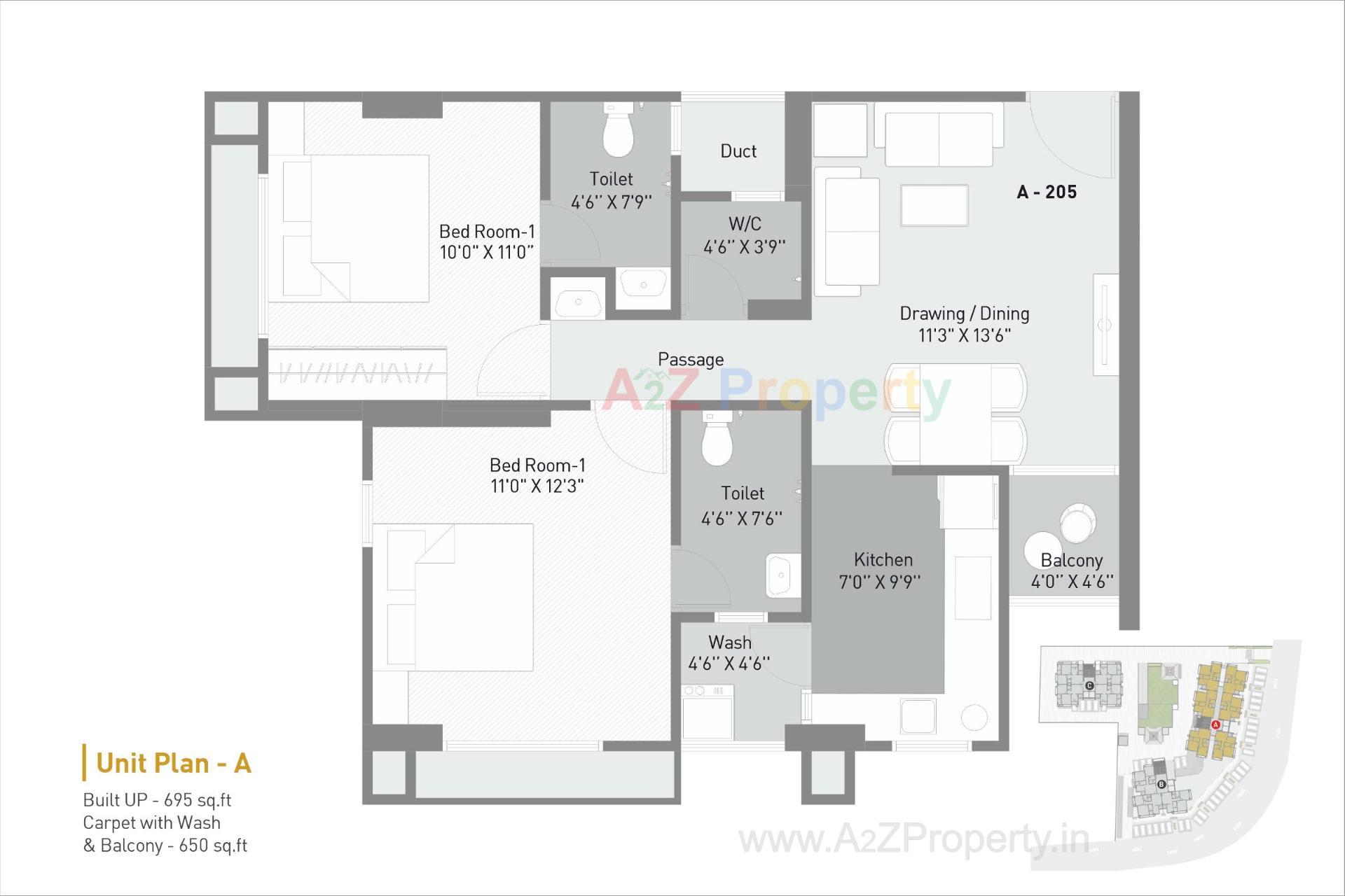 Layout of real estate project Myco Akeelah located at Sarkhej, Ahmedabad, Gujarat