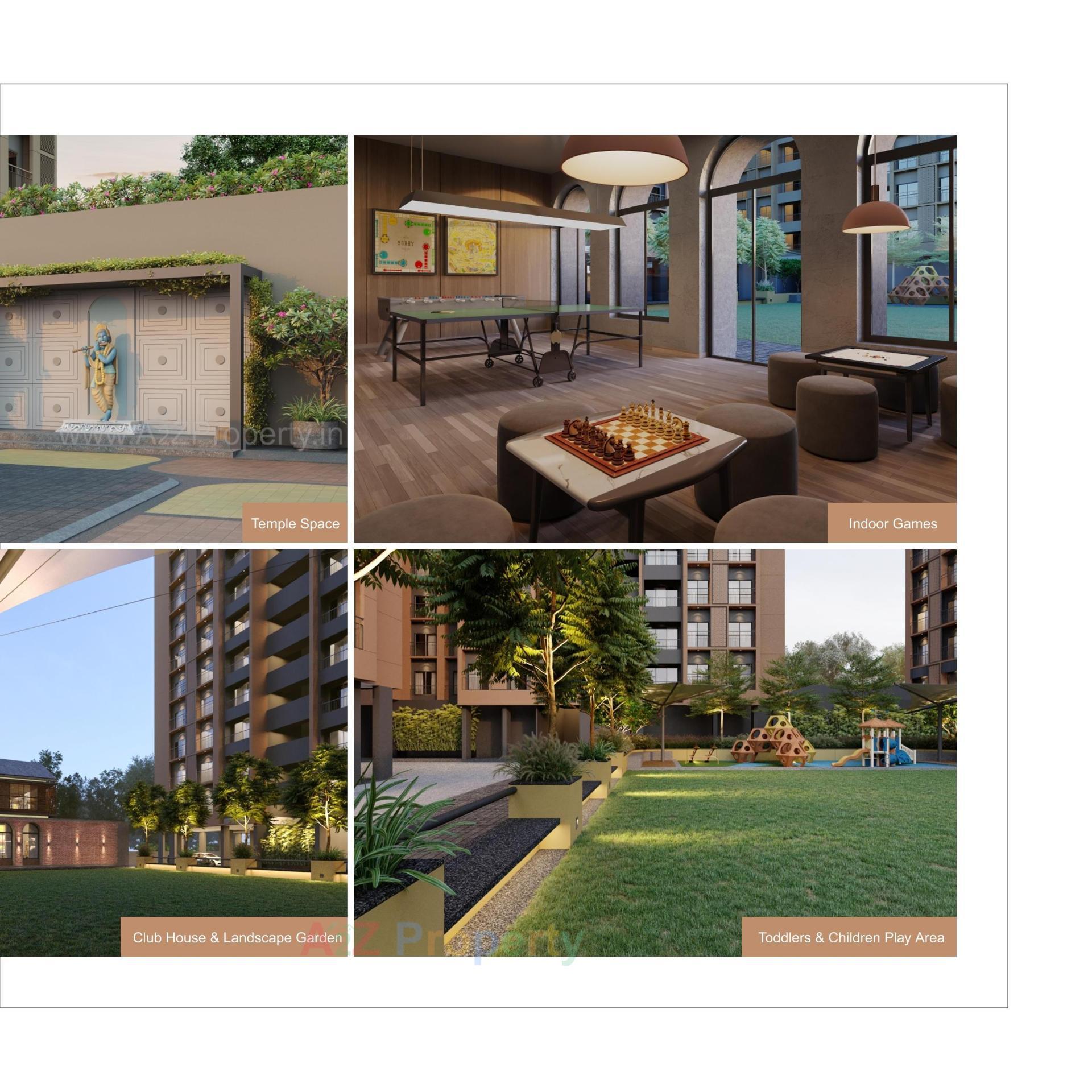 3D Elevation of real estate project N B Sarvam located at Sanand, Ahmedabad, Gujarat