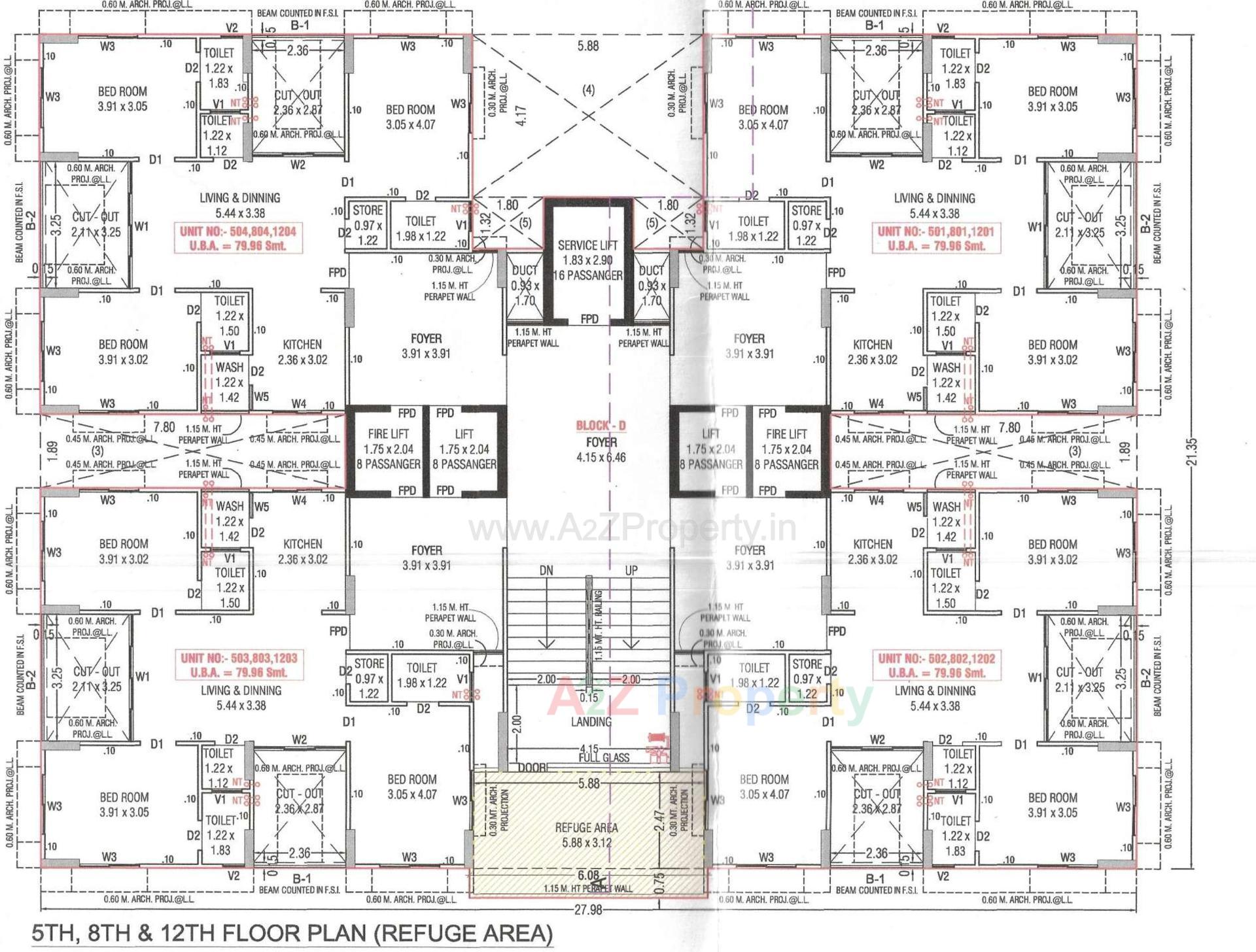 Layout of real estate project N K Anantaya located at Vasna, Ahmedabad, Gujarat