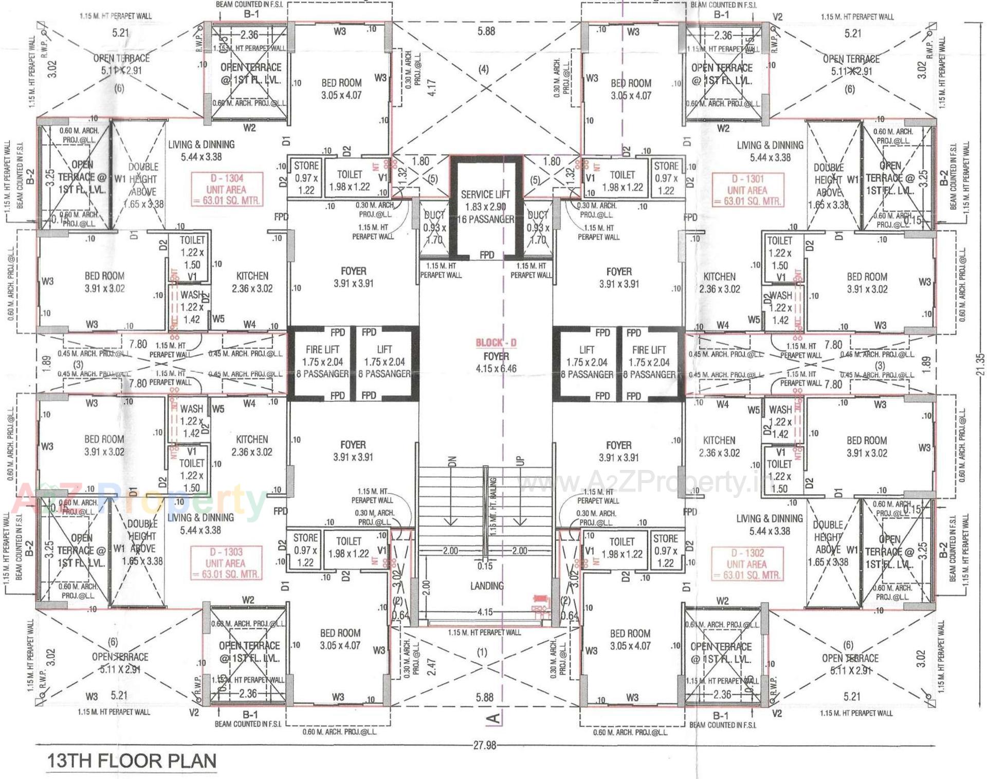 Layout of real estate project N K Anantaya located at Vasna, Ahmedabad, Gujarat