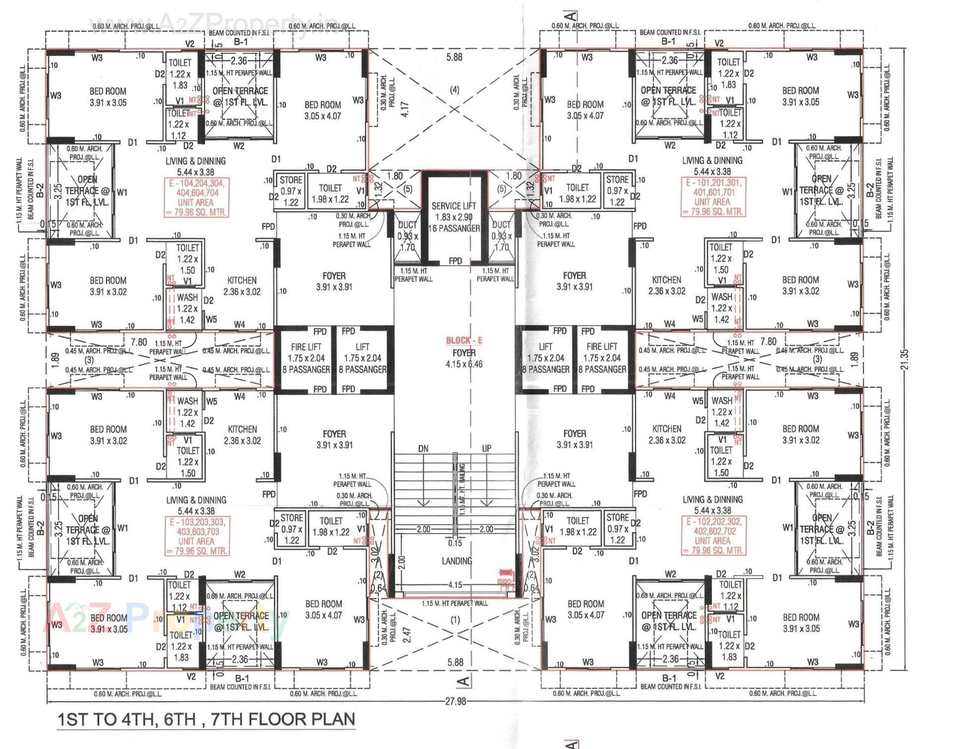Layout of real estate project N K Anantaya located at Vasna, Ahmedabad, Gujarat