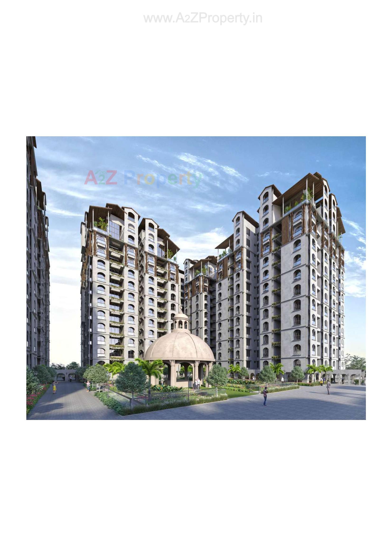 3D Elevation of real estate project N K Anantaya located at Vasna, Ahmedabad, Gujarat