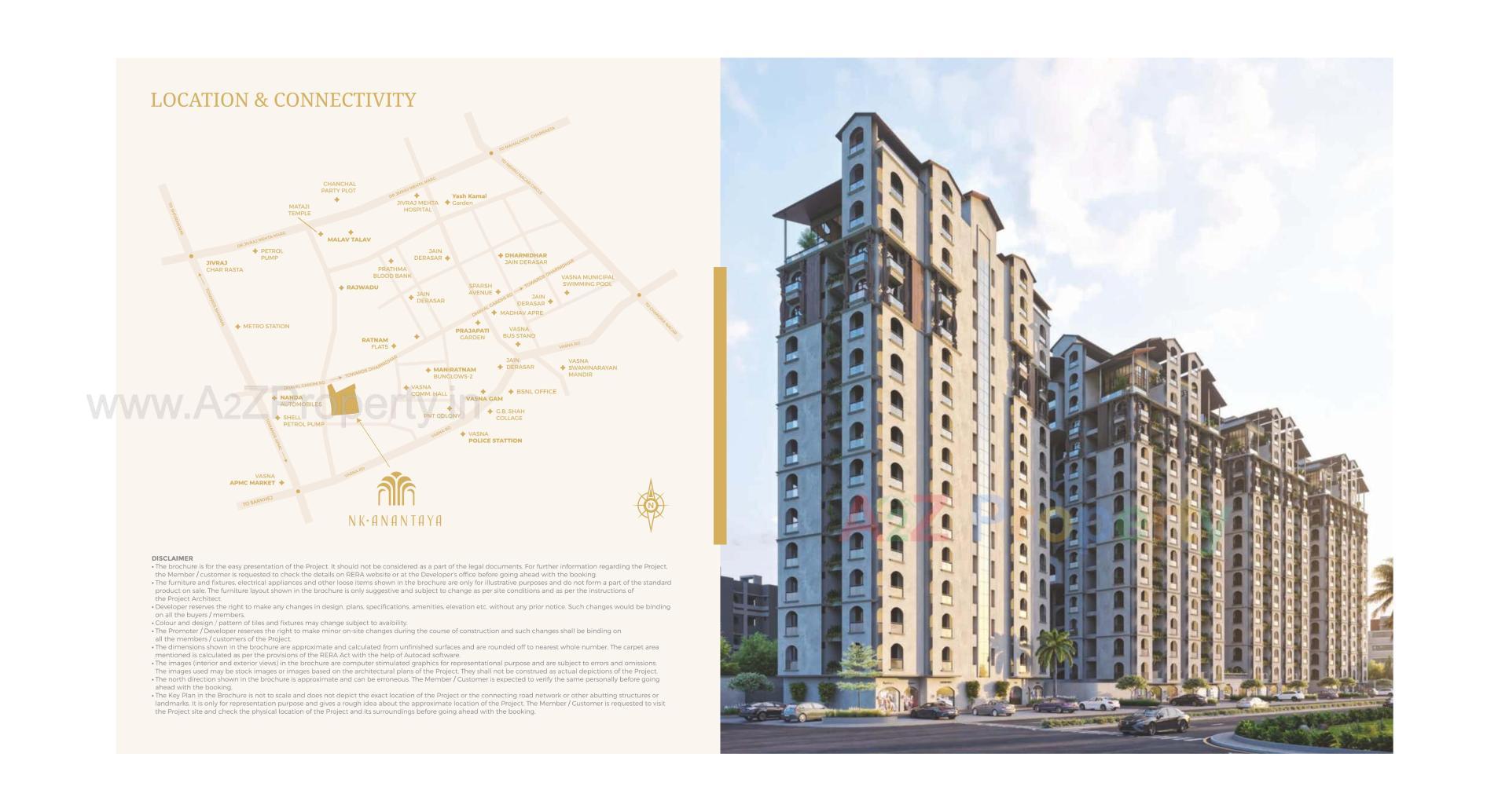  of real estate project N K Anantaya located at Vasana, Ahmedabad, Gujarat