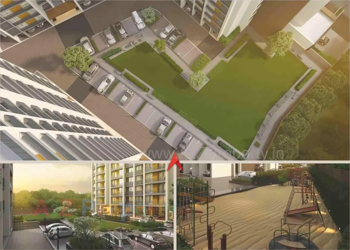 3D Elevation of real estate project Nakshatra Aspire located at Vatva, Ahmedabad, Gujarat