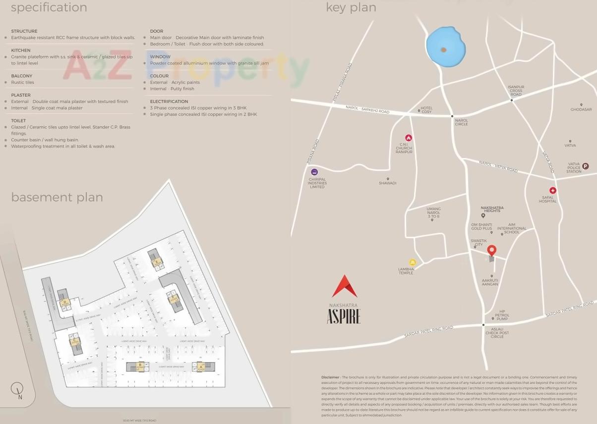  of real estate project Nakshatra Aspire located at Vatva, Ahmedabad, Gujarat
