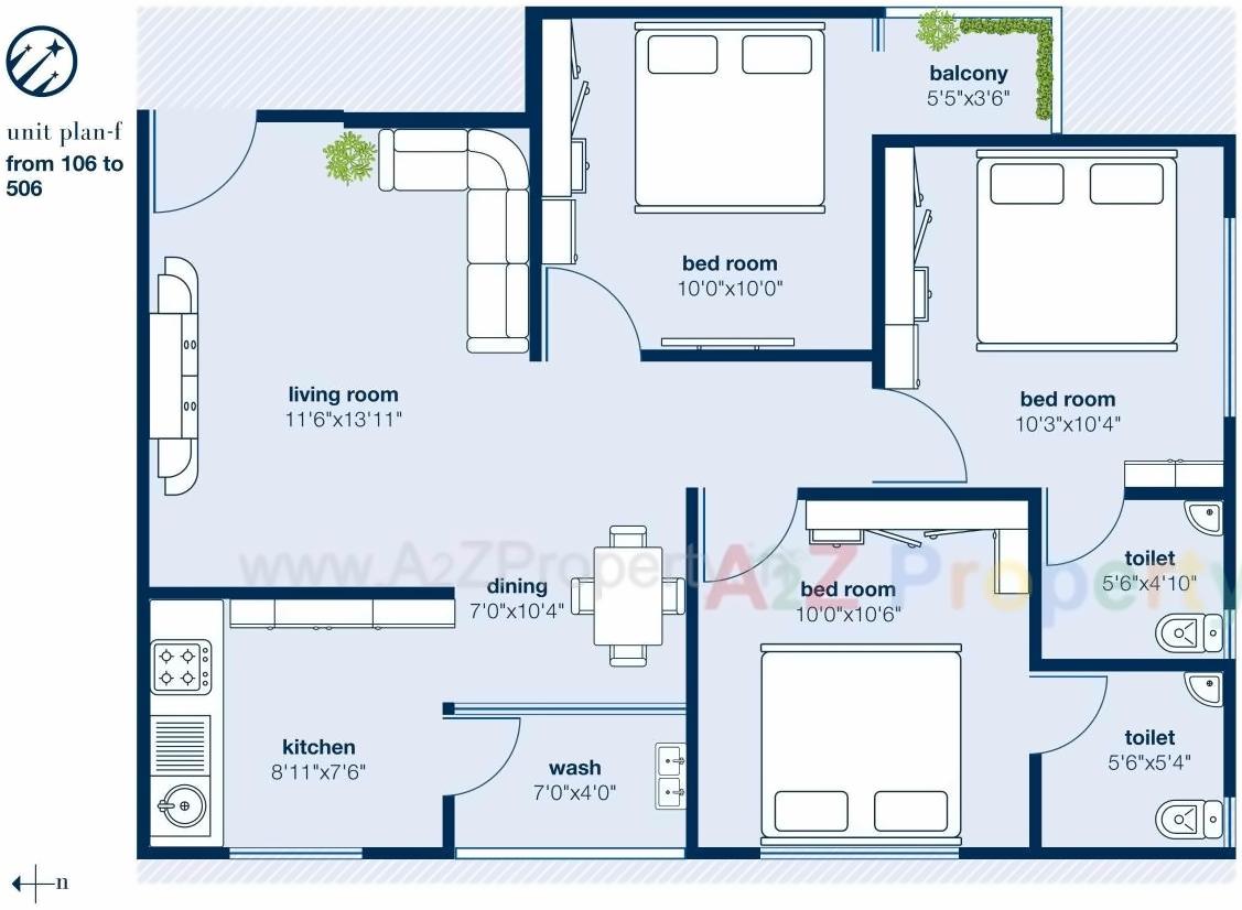 Layout of real estate project Nakshatra Residency located at Bopal, Ahmedabad, Gujarat