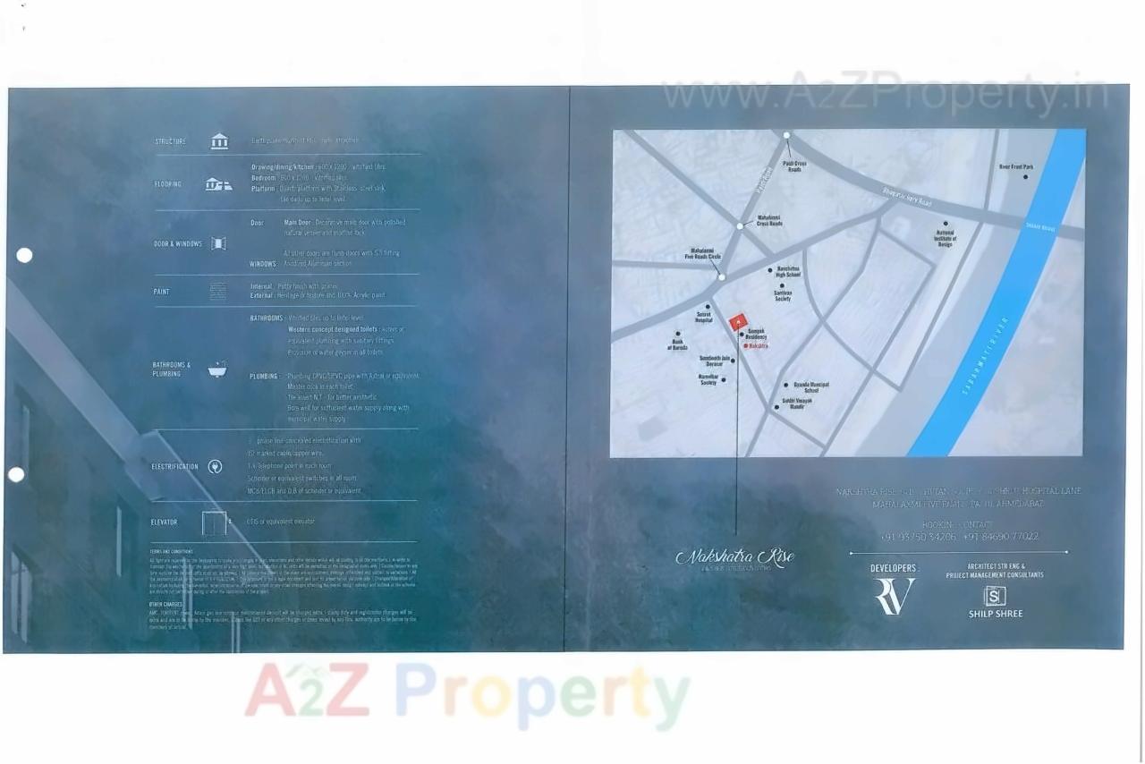  of real estate project Nakshatra Rise located at Paldi, Ahmedabad, Gujarat