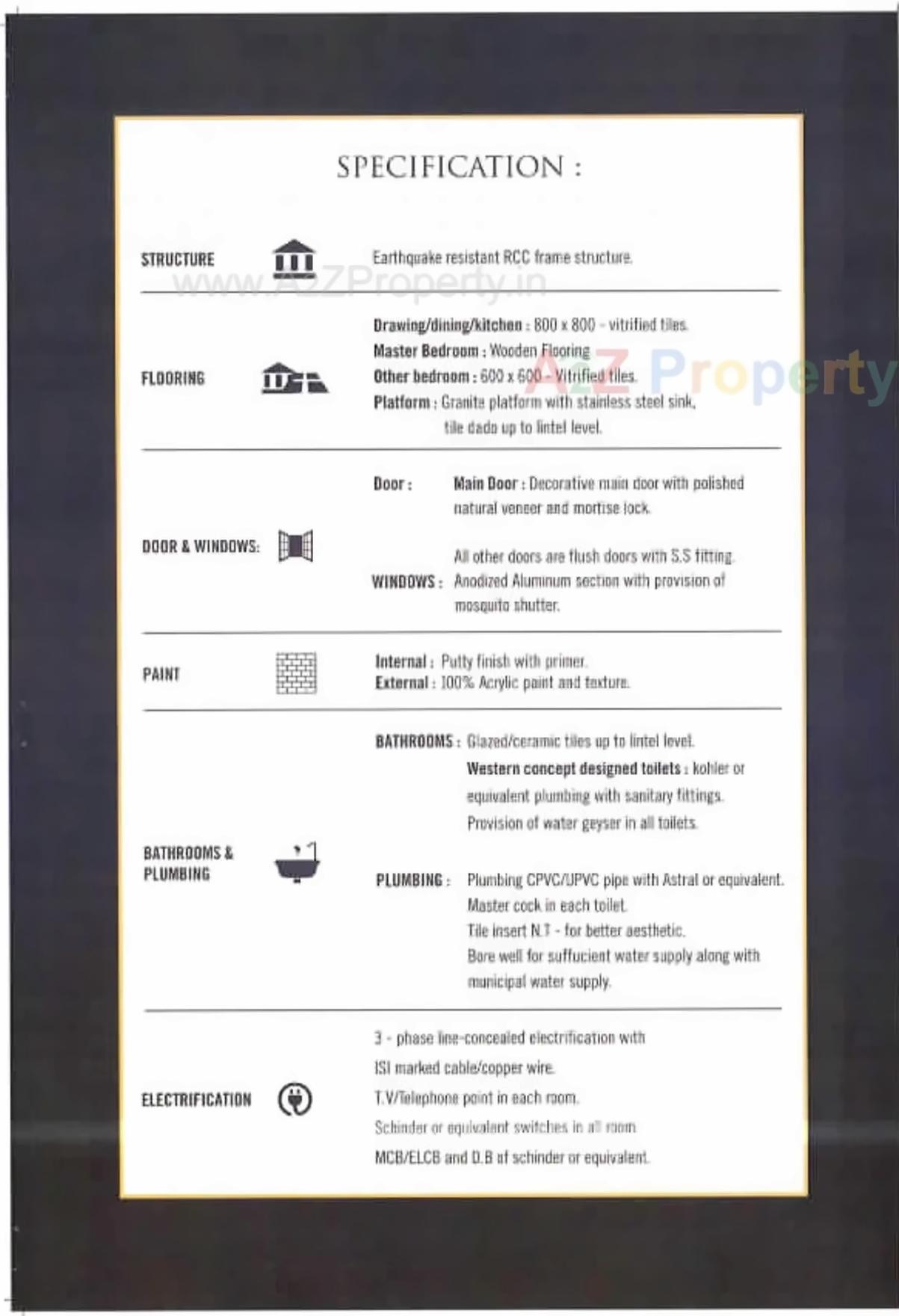Project Specifications