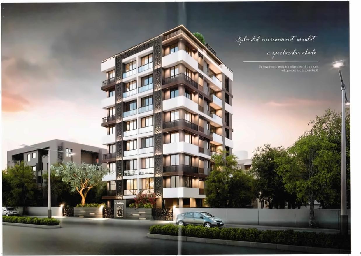 3D Elevation of real estate project Nakshatra located at City, Ahmedabad, Gujarat