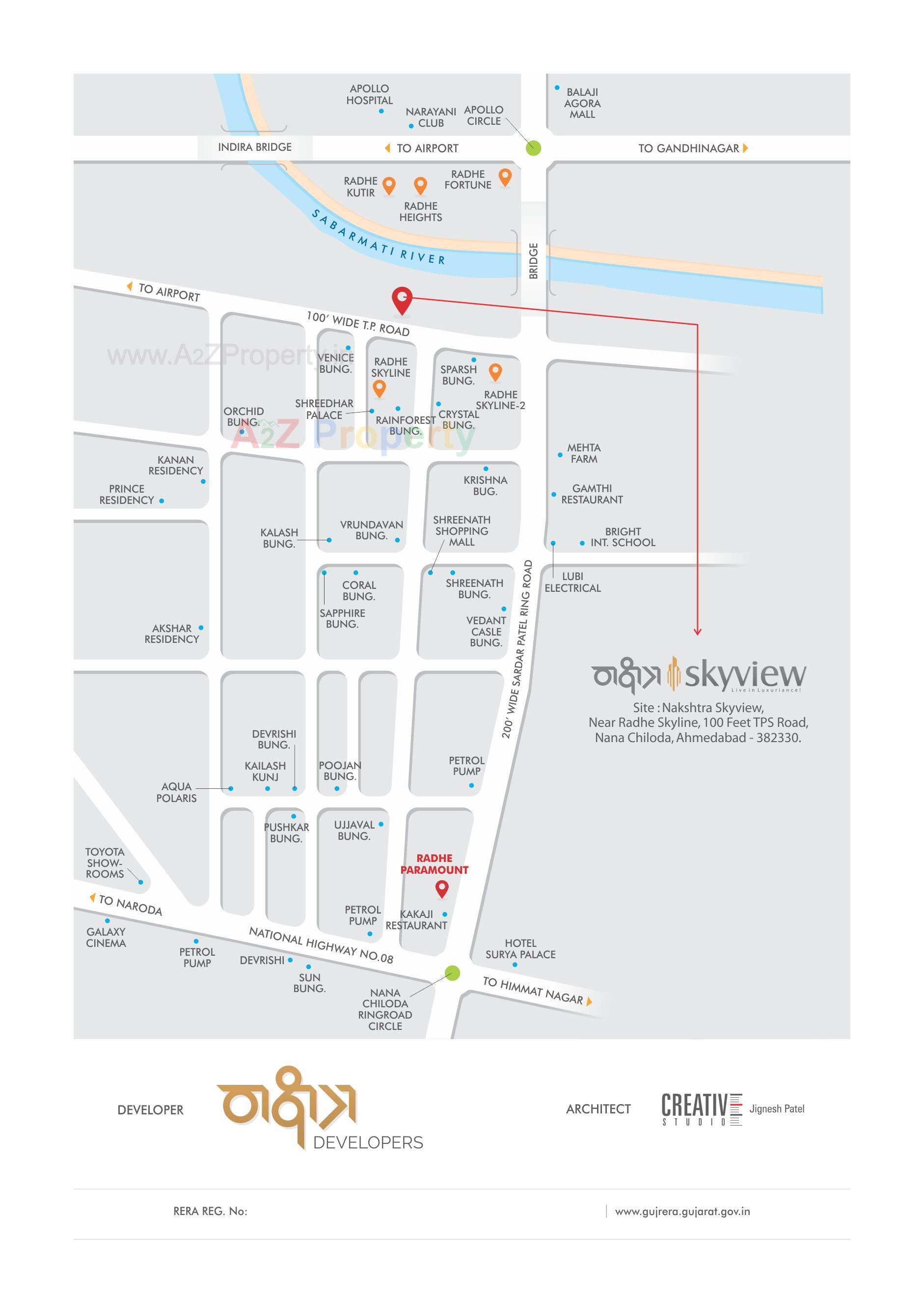  of real estate project Nakshtra Skyview located at Ahmedabad, Ahmedabad, Gujarat