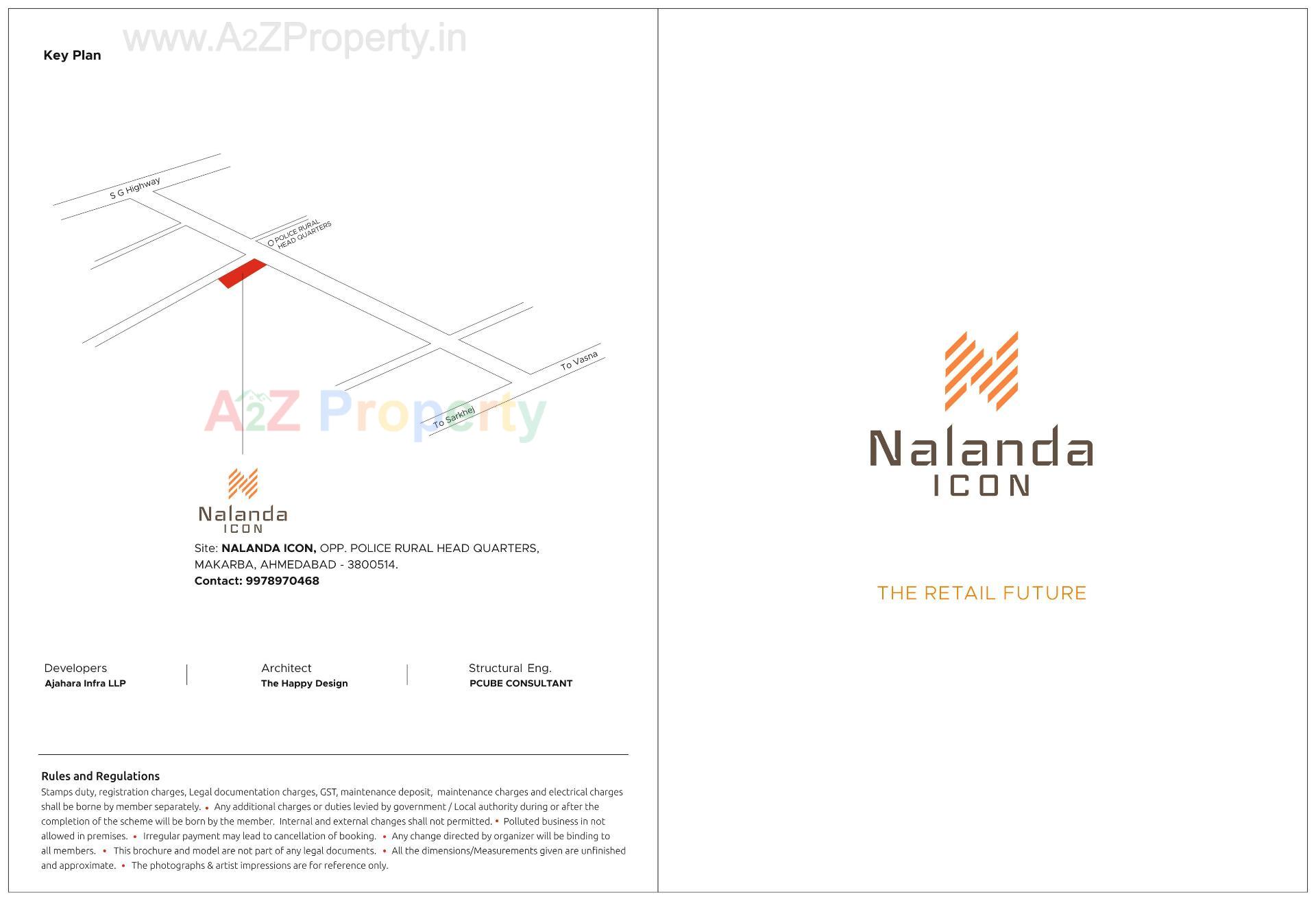  of real estate project Nalanda Icon located at Makarba, Ahmedabad, Gujarat