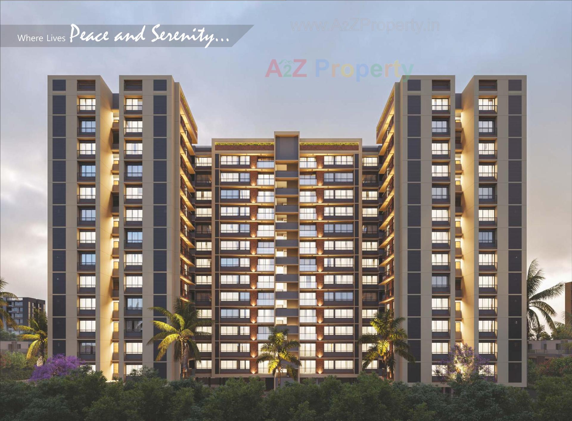 3D Elevation of real estate project Nand Vatika located at Hanspura, Ahmedabad, Gujarat