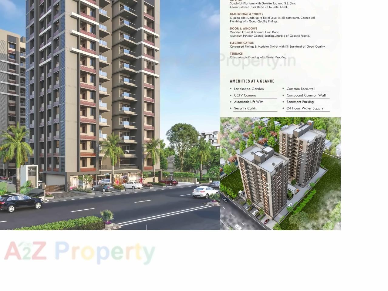 3D Elevation of real estate project Nand Vatika located at Naroda, Ahmedabad, Gujarat