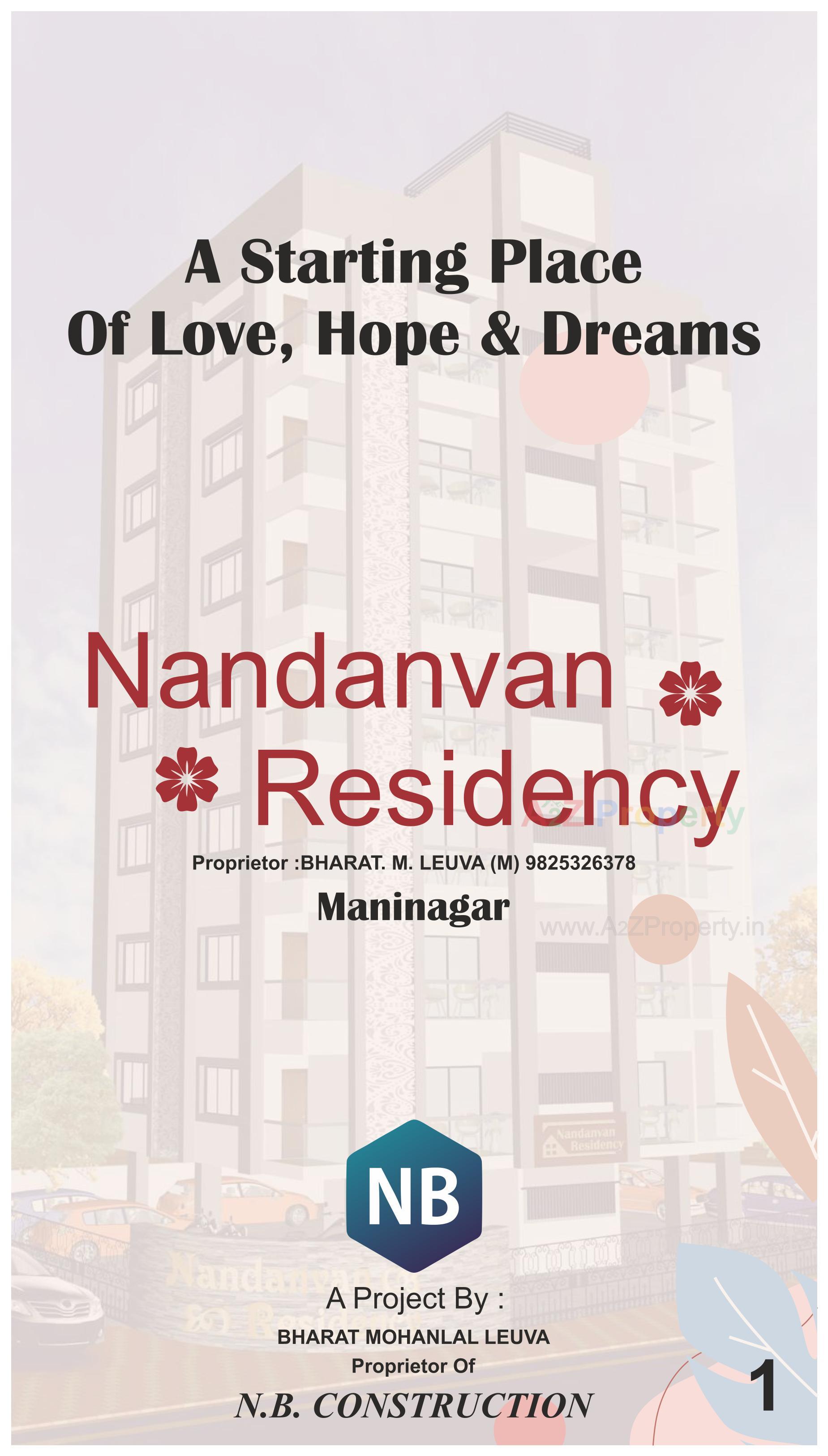 of real estate project Nandanvan Residency located at Maninagar, Ahmedabad, Gujarat