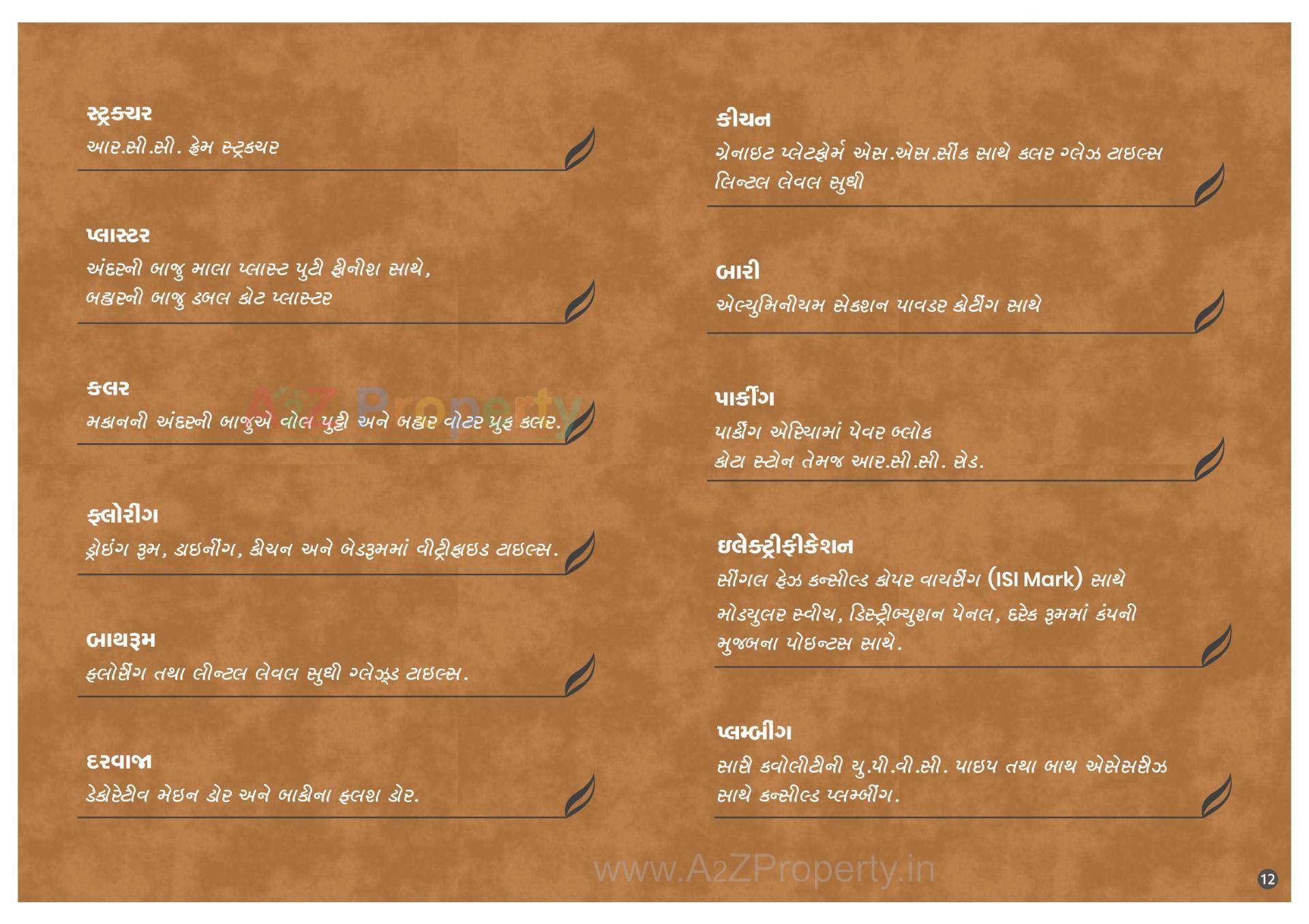  of real estate project Nanddeep Homes located at Singarva, Ahmedabad, Gujarat