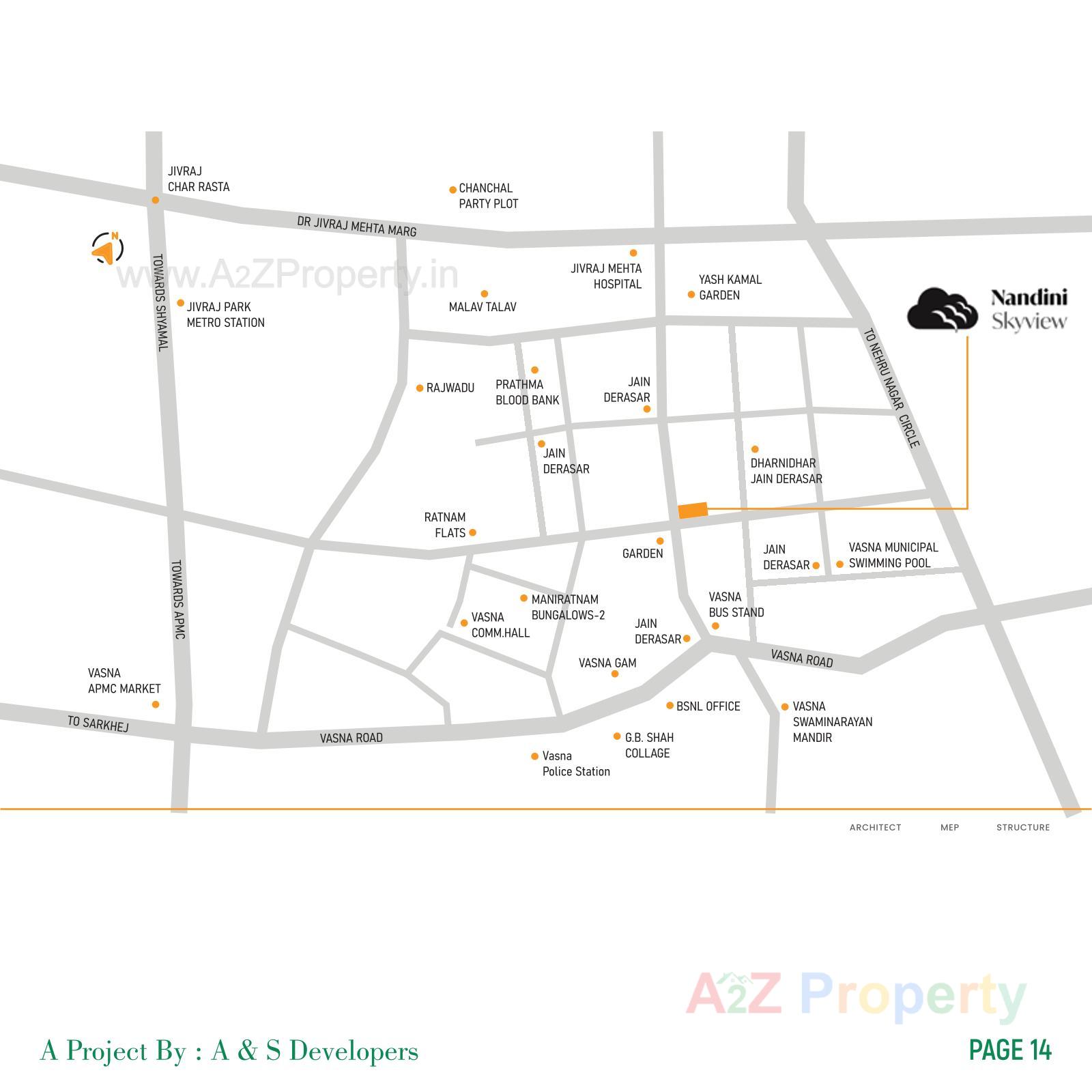  of real estate project Nandini Skyview located at Ahmedabad, Ahmedabad, Gujarat