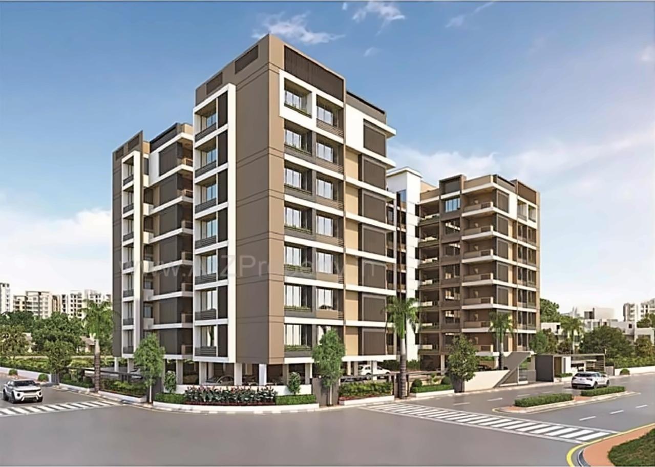 3D Elevation of real estate project Narayan Lavish located at Sola, Ahmedabad, Gujarat
