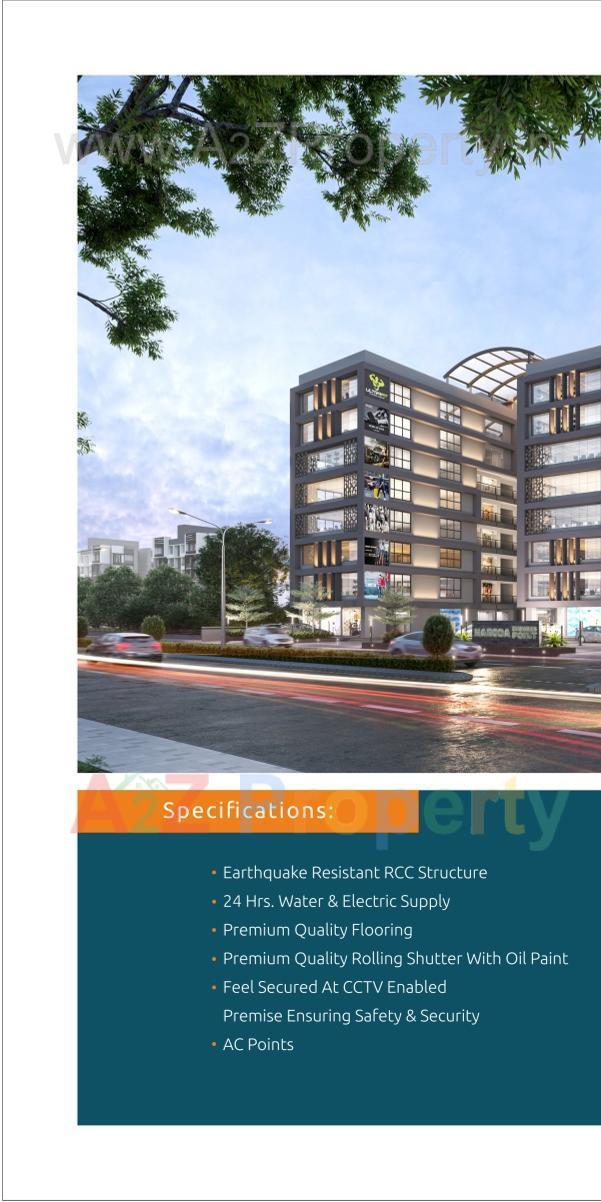 3D Elevation of real estate project Naroda Business Point located at Naroda, Ahmedabad, Gujarat