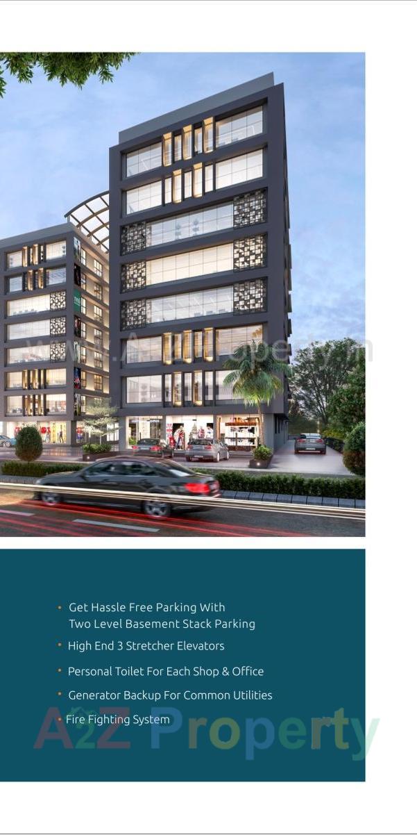 3D Elevation of real estate project Naroda Business Point located at Naroda, Ahmedabad, Gujarat