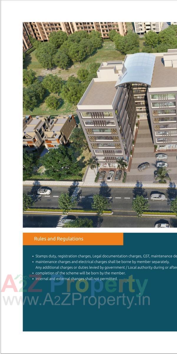 3D Elevation of real estate project Naroda Business Point located at Naroda, Ahmedabad, Gujarat