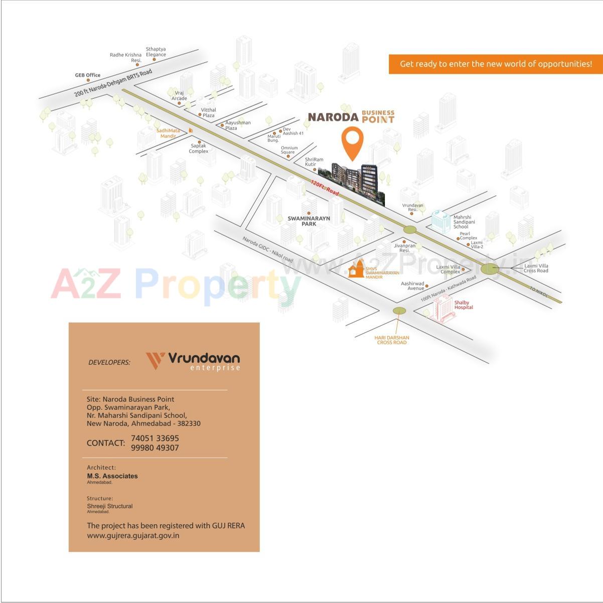  of real estate project Naroda Business Point located at Naroda, Ahmedabad, Gujarat