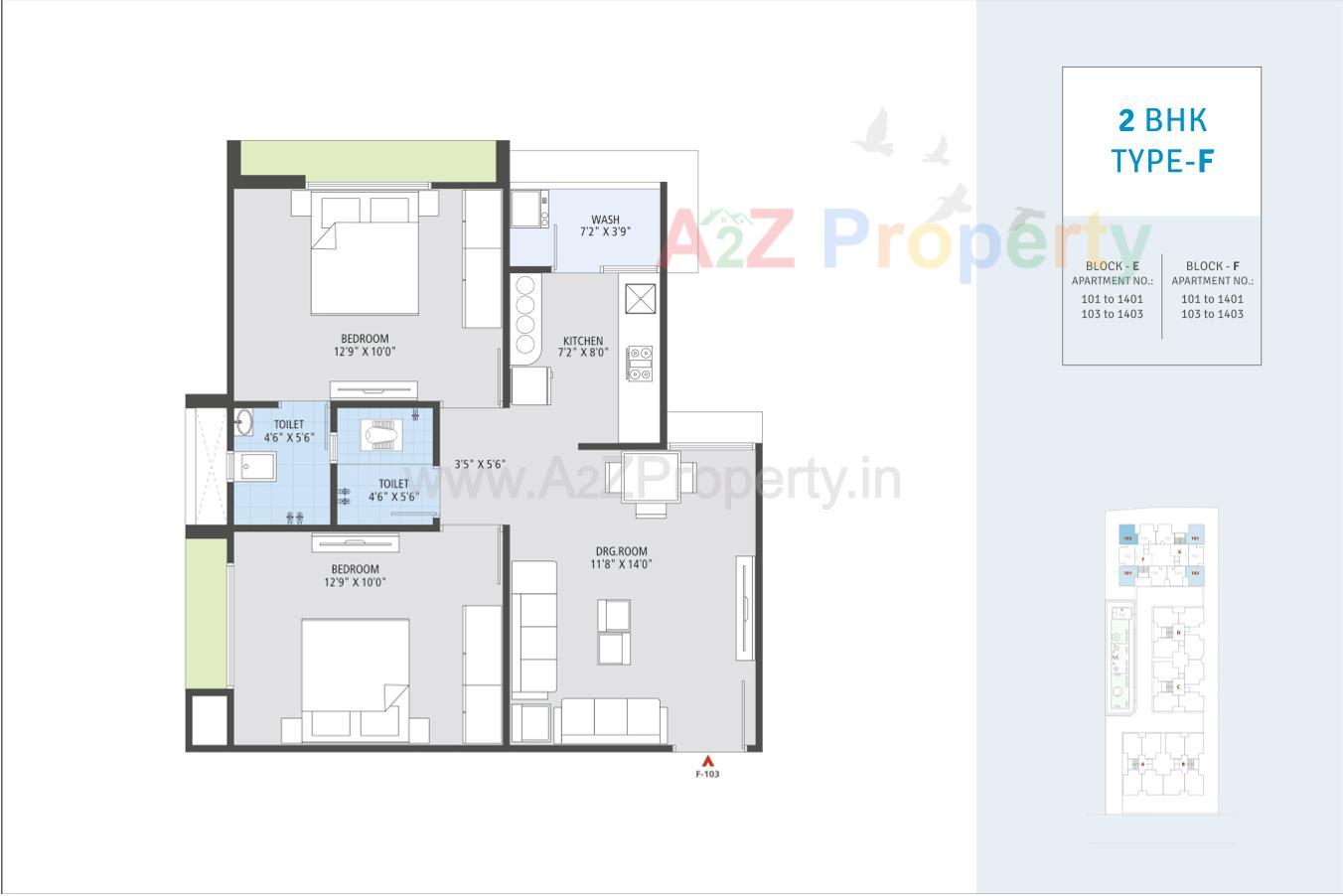 Layout of real estate project Naroda Sky located at Hanspura, Ahmedabad, Gujarat