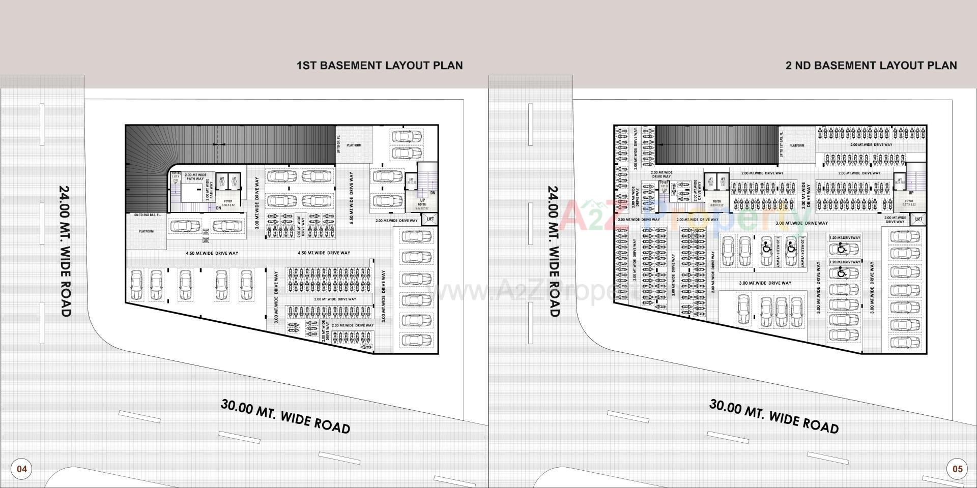 Layout of real estate project Natraj Empire located at Nikol, Ahmedabad, Gujarat