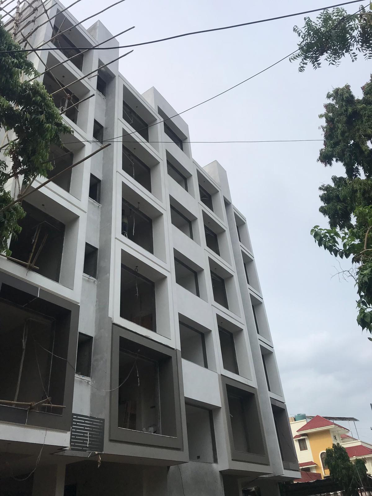 174741_const of real estate project Navkar Apartment located at Paldi, Ahmedabad, Gujarat