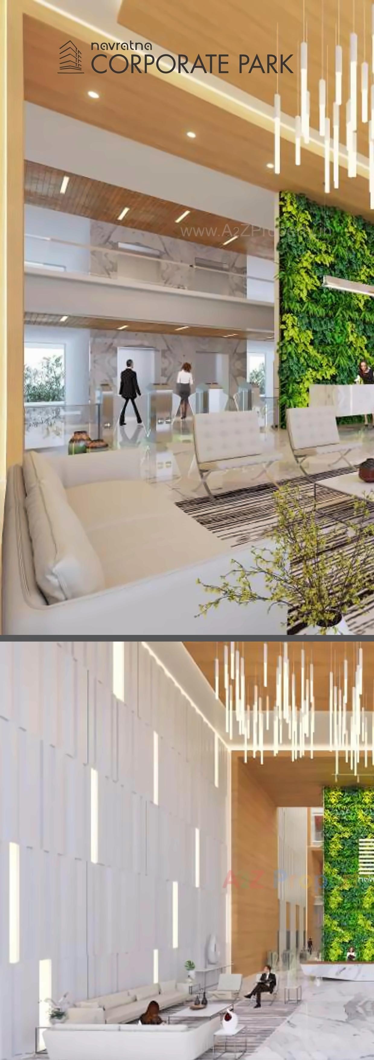 3D Elevation of real estate project Navratna Corporate Park (ncp) located at Ambli, Ahmedabad, Gujarat