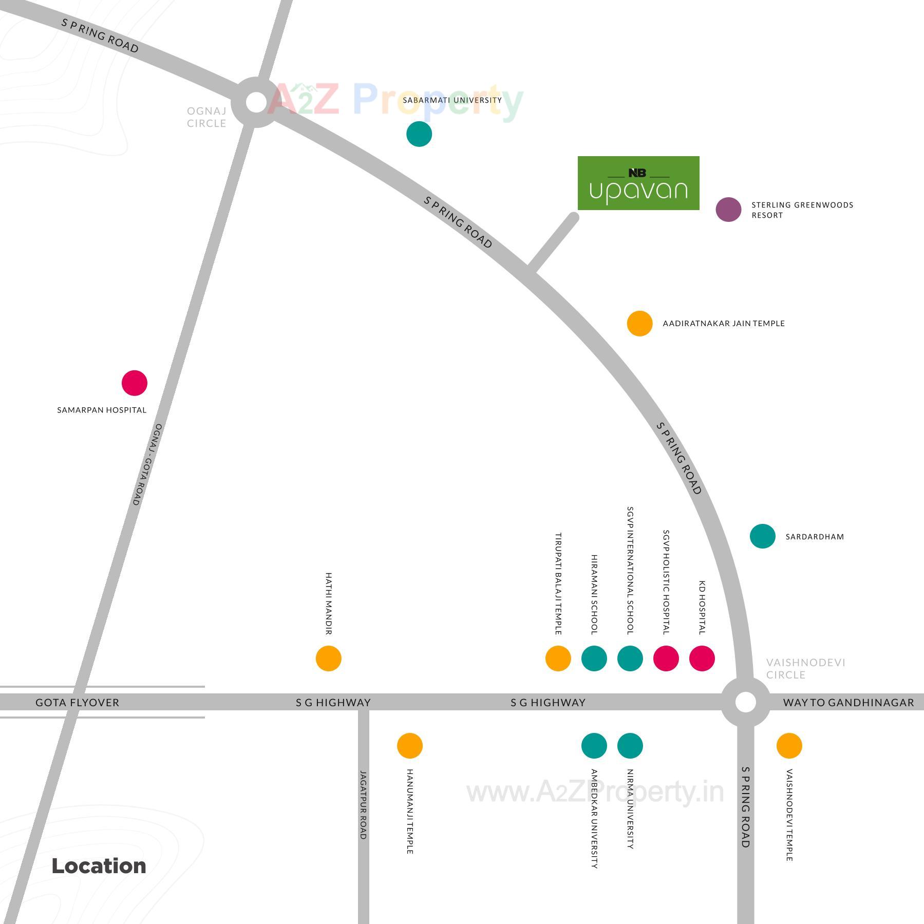  of real estate project Nb Upavan located at Ognaj, Ahmedabad, Gujarat