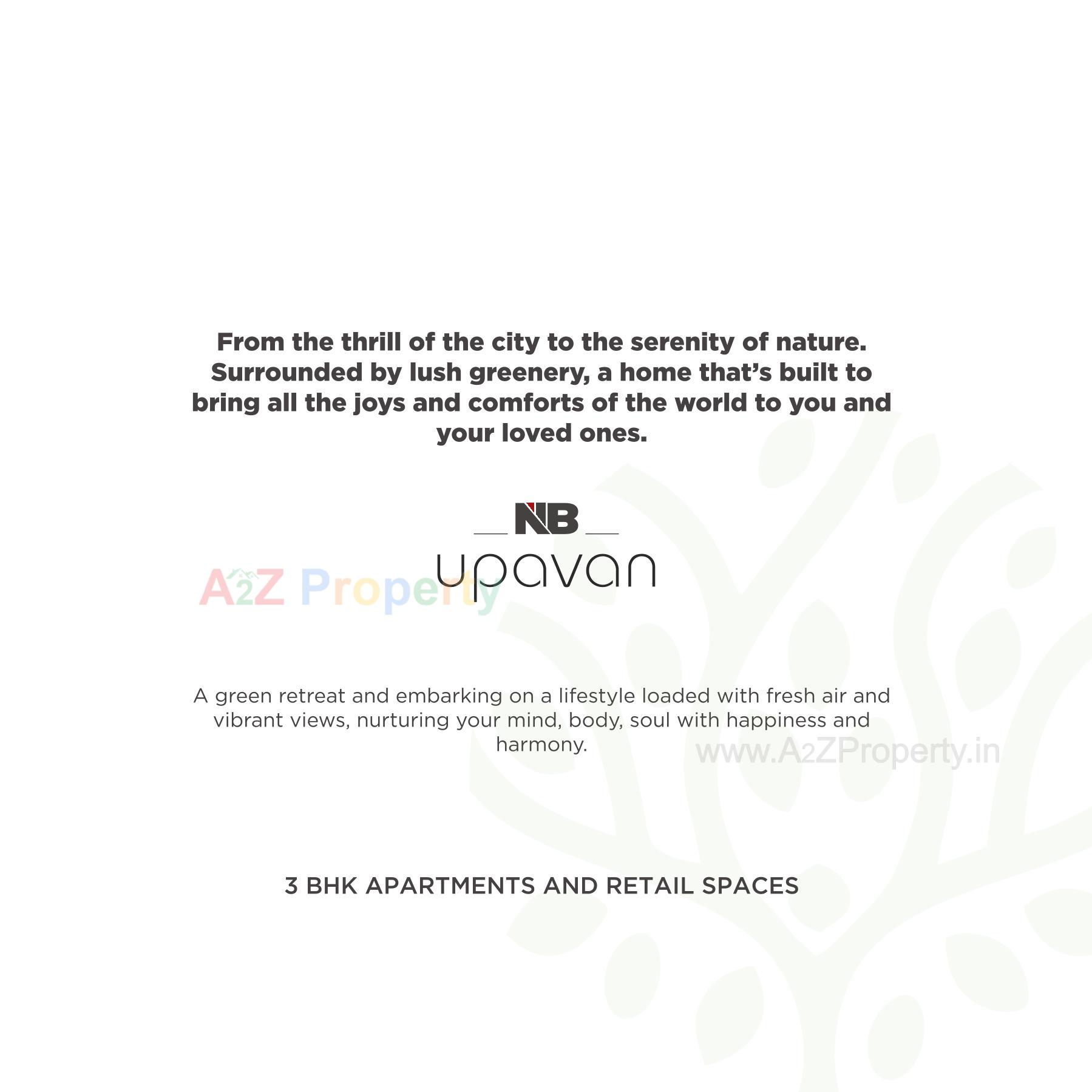  of real estate project Nb Upavan located at Ognaj, Ahmedabad, Gujarat