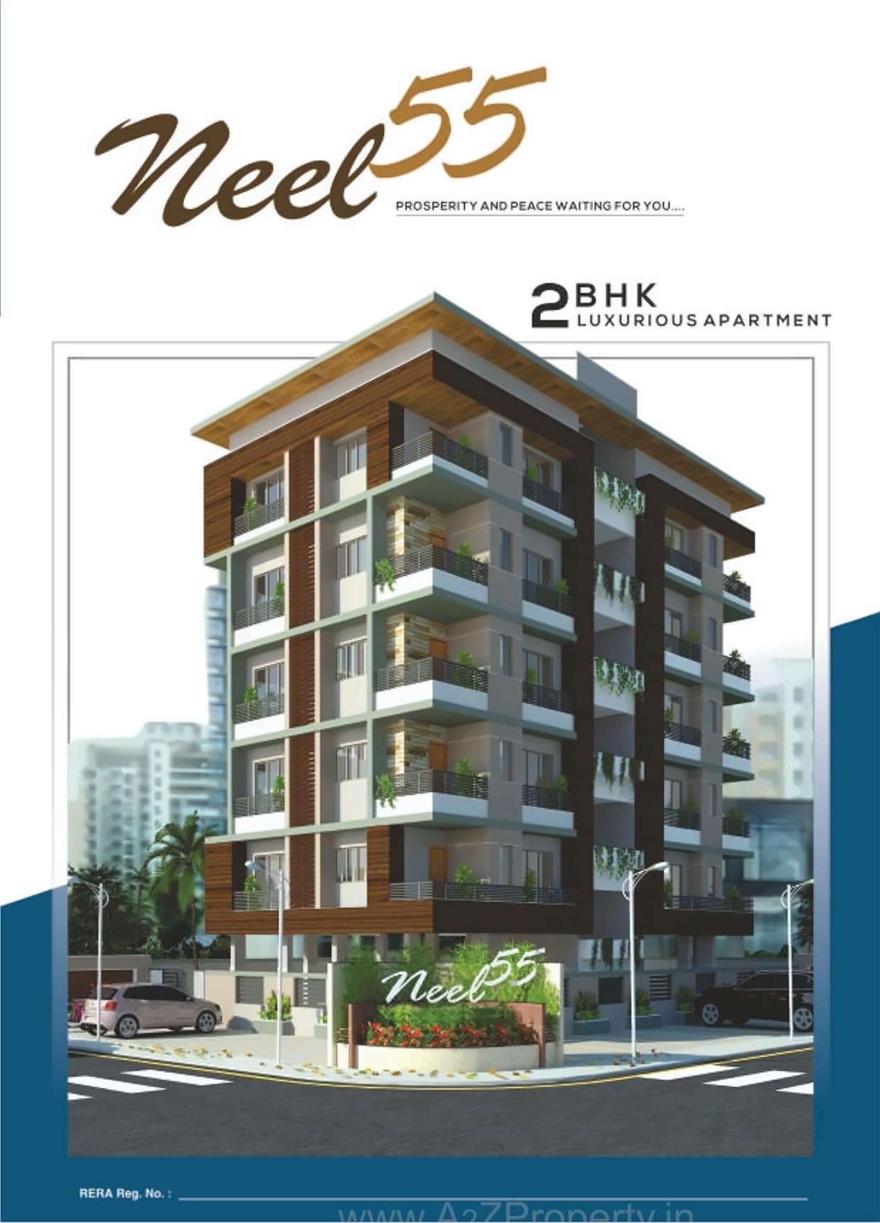 3D Elevation of real estate project Neel located at Rajpur-hirpur, Ahmedabad, Gujarat