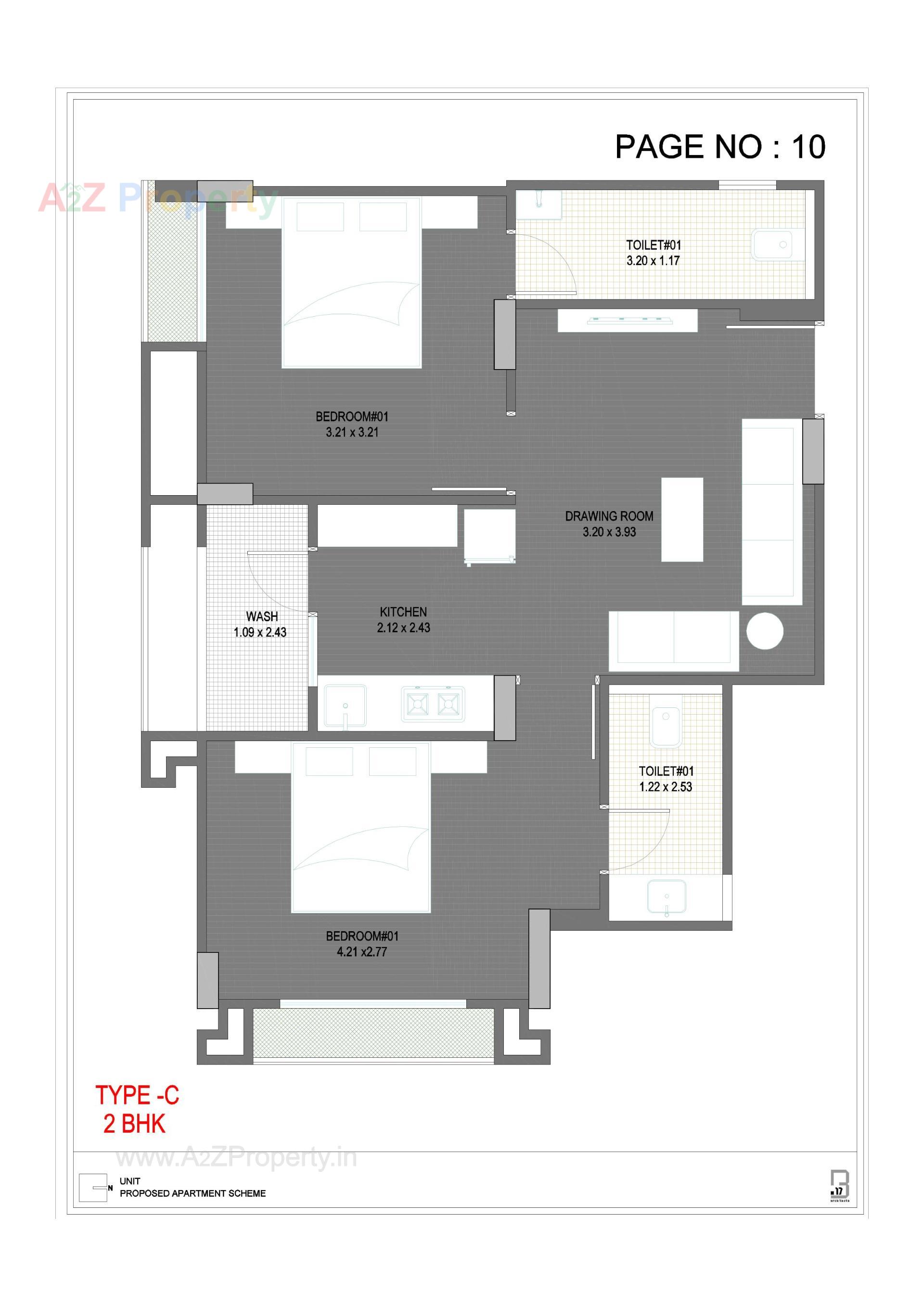 Layout of real estate project Neel Deep Flora located at Vatva, Ahmedabad, Gujarat