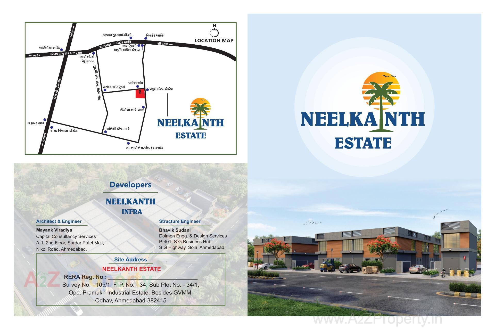  of real estate project Neelkanth Estate located at Odhav, Ahmedabad, Gujarat