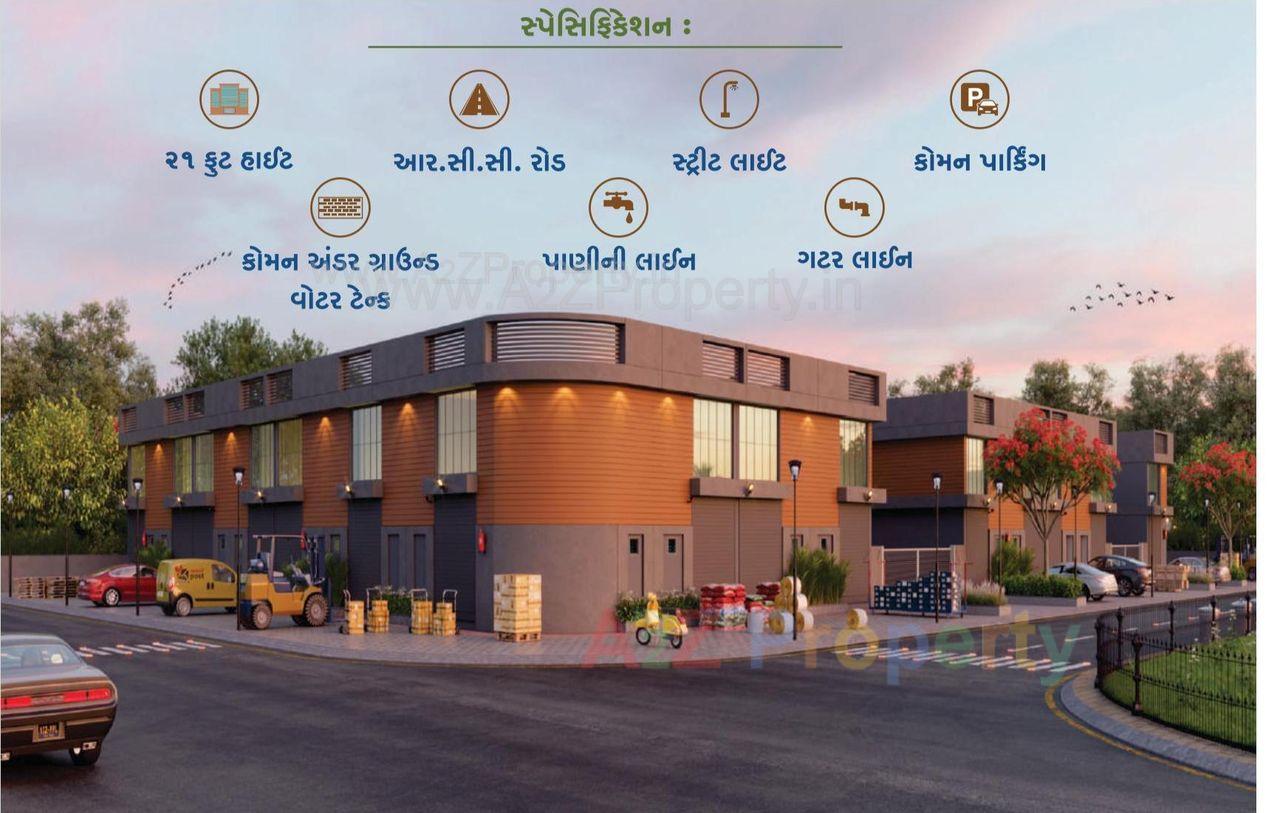3D Elevation of real estate project Neelkanth Estate located at Odhav, Ahmedabad, Gujarat