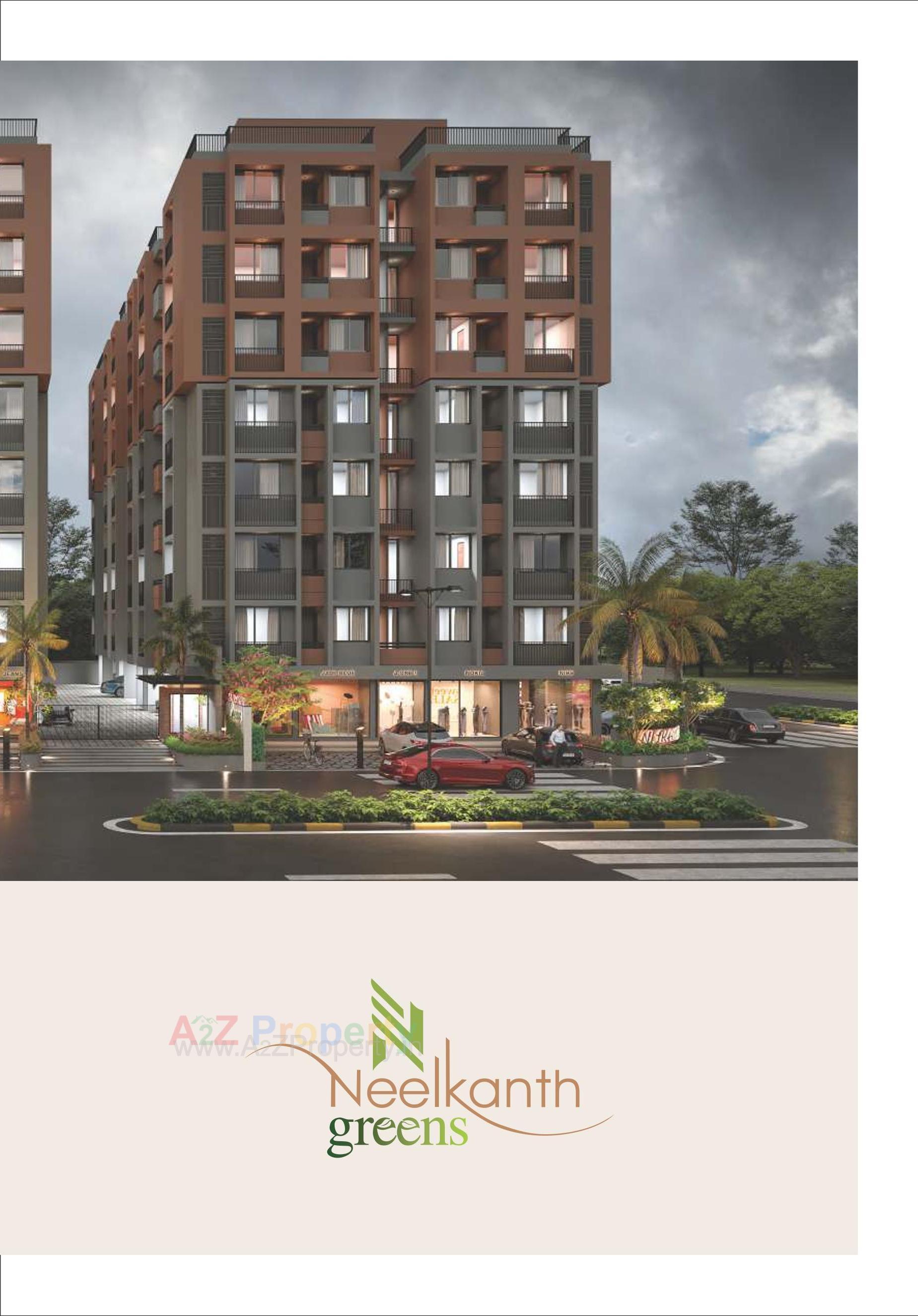 3D Elevation of real estate project Neelkanth Greens located at Vatva, Ahmedabad, Gujarat