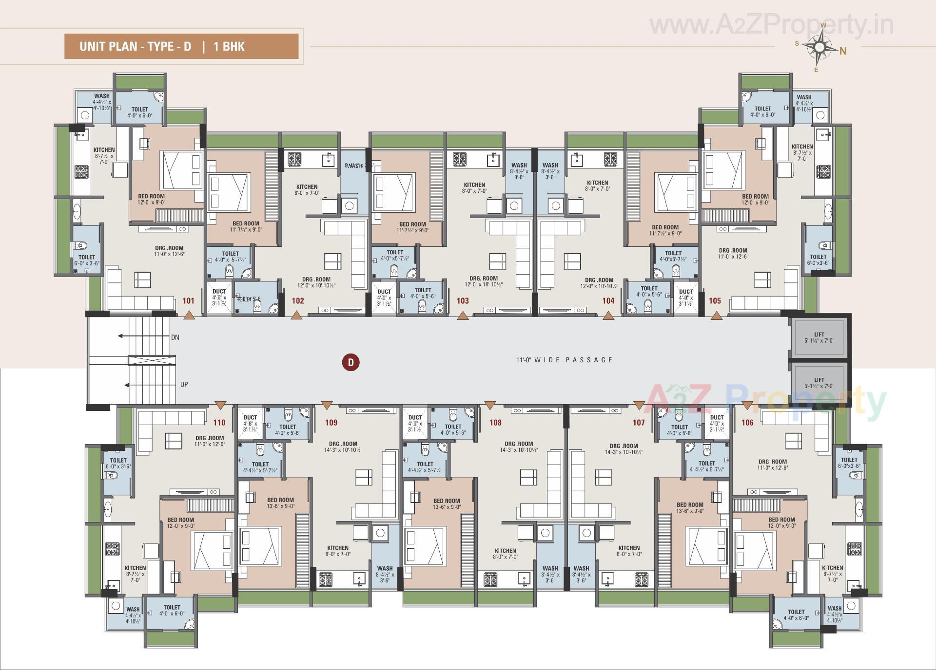Layout of real estate project Neelkanth Greens located at Vatva, Ahmedabad, Gujarat