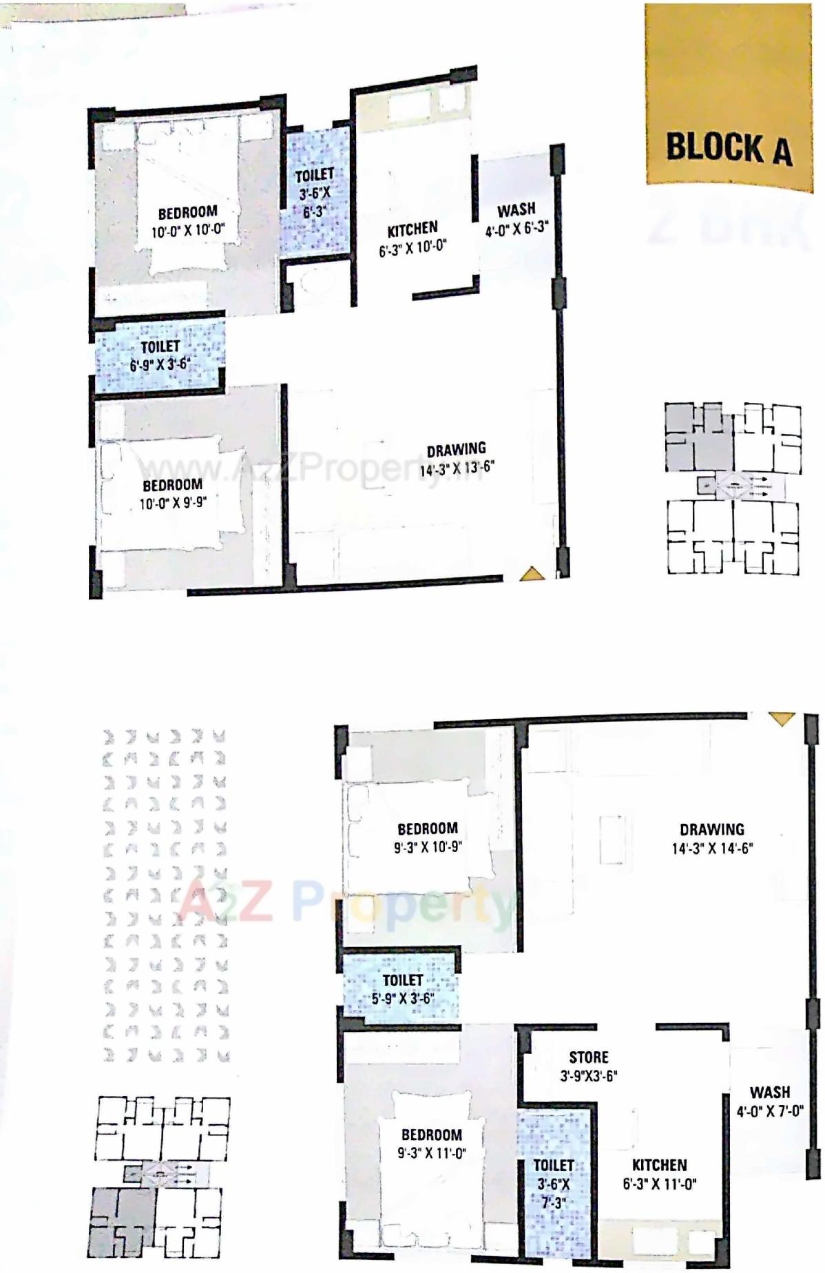 Layout of real estate project Neelkanth Heights located at Vatva, Ahmedabad, Gujarat